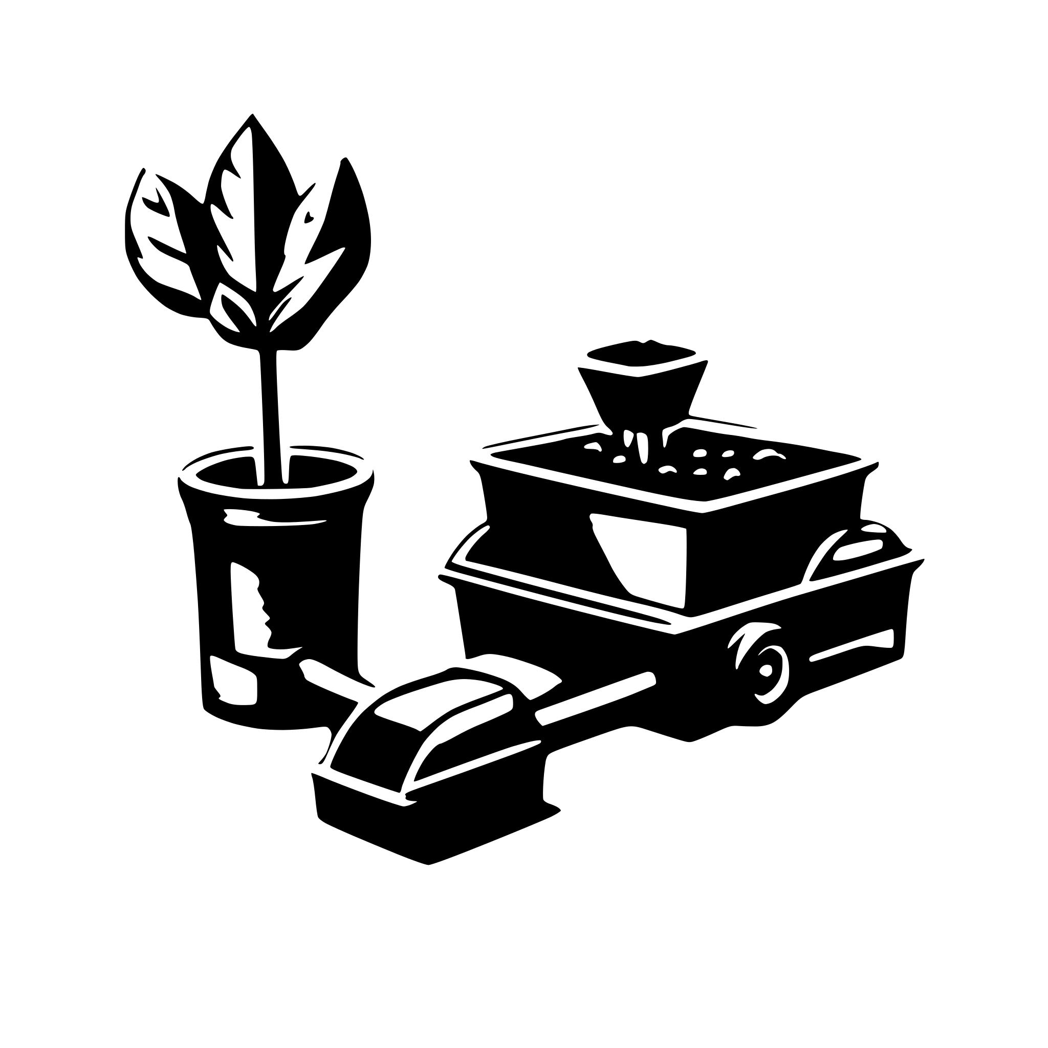 AI-generated SVG of 'equipment sowing'