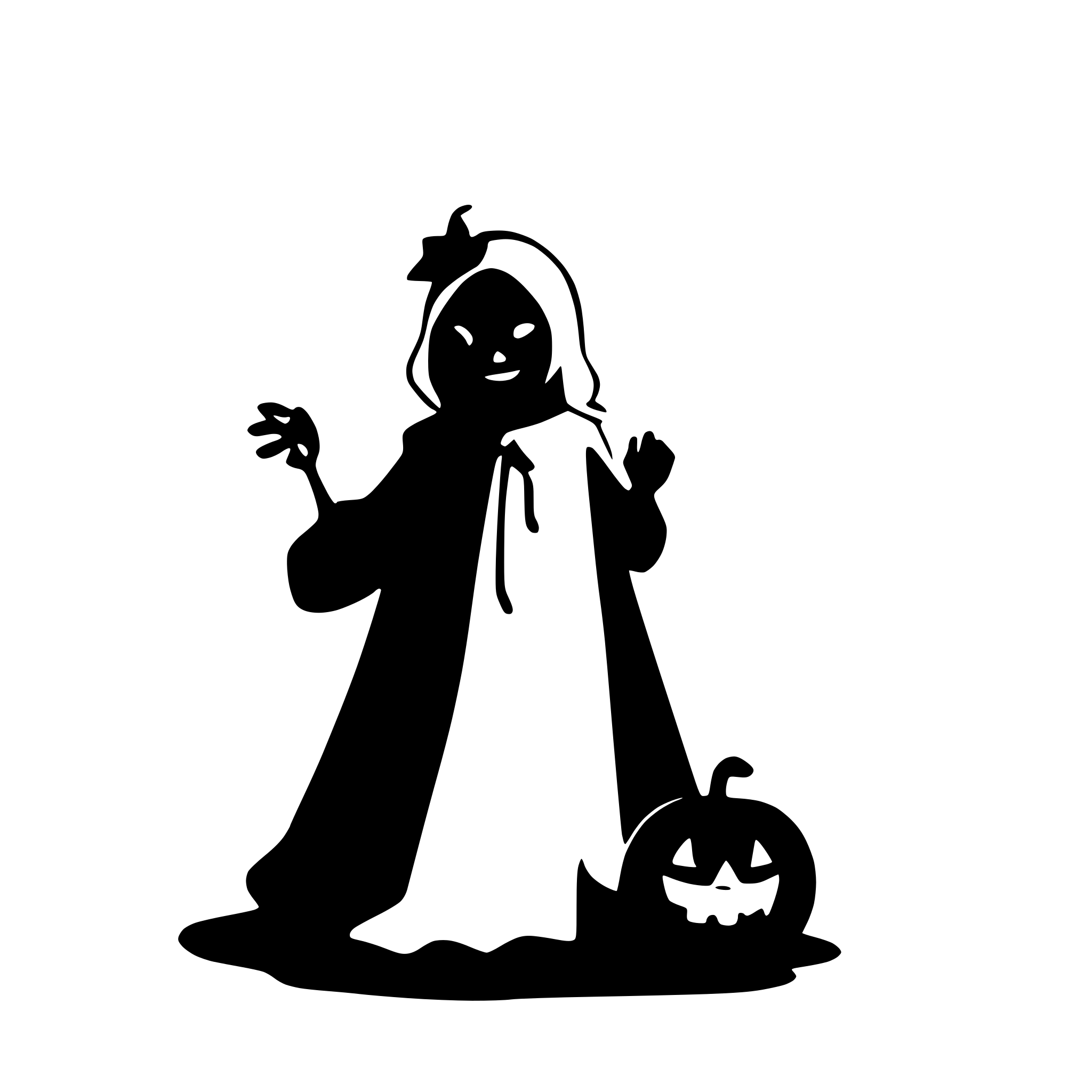 AI-generated SVG of 'halloweenghost'