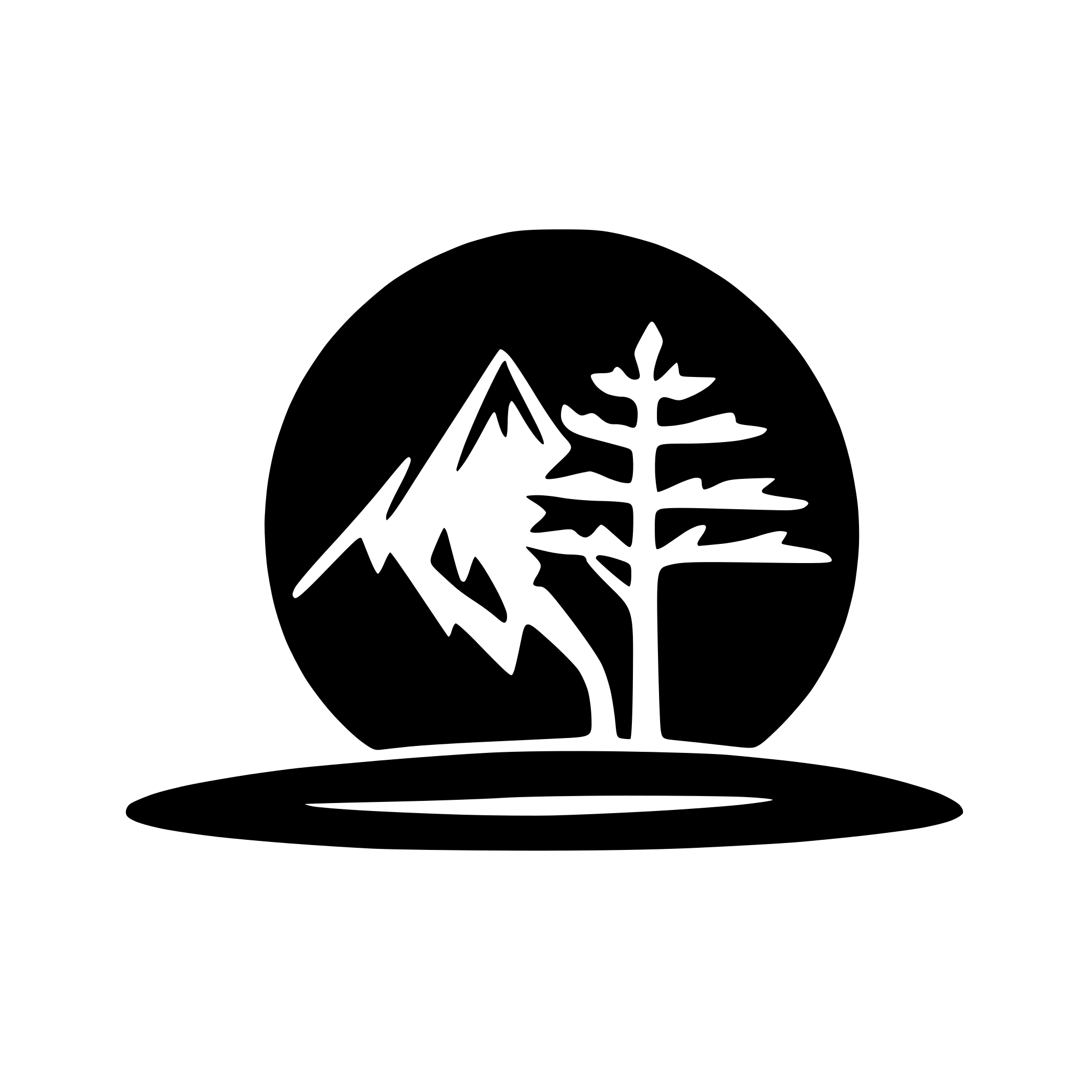 AI-generated SVG of a Format:  SVG Elements to include: The logo with additional space around it for breathing room, evokes the hill scenery of Dharamshala (India Himachal Pradesh)or a nature-inspired motif. Include  the style of Kangra Pahari painting ( india himachal pradesh) image should be trasperent  and well for dark and light mode (for web app)