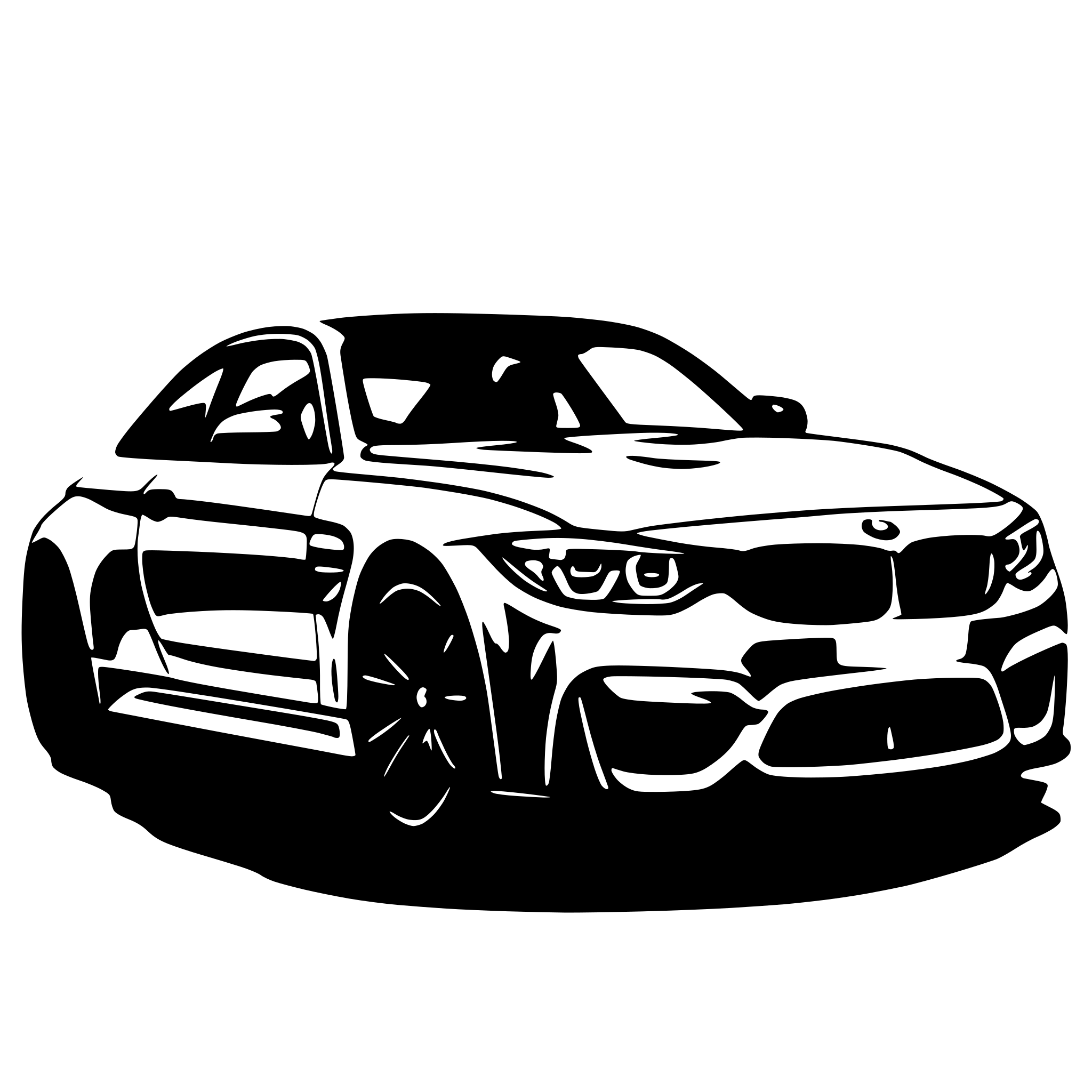 AI-generated SVG of 'BMW M4 COMPETITION'