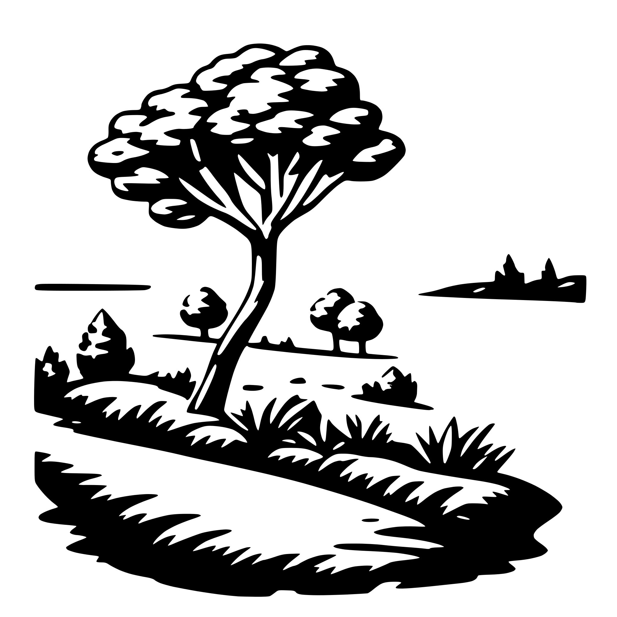 AI-generated SVG of a nature's splendor