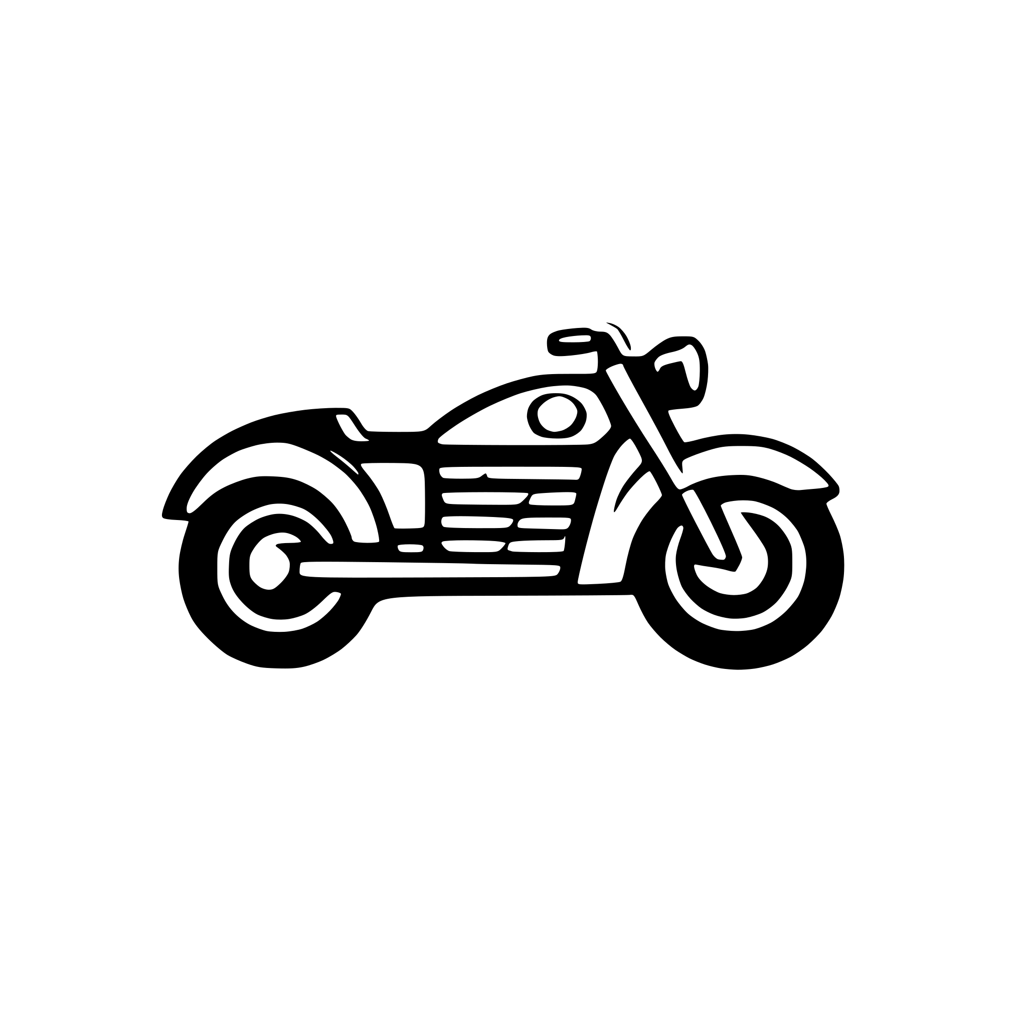 AI-generated SVG of a iconic motorcyle