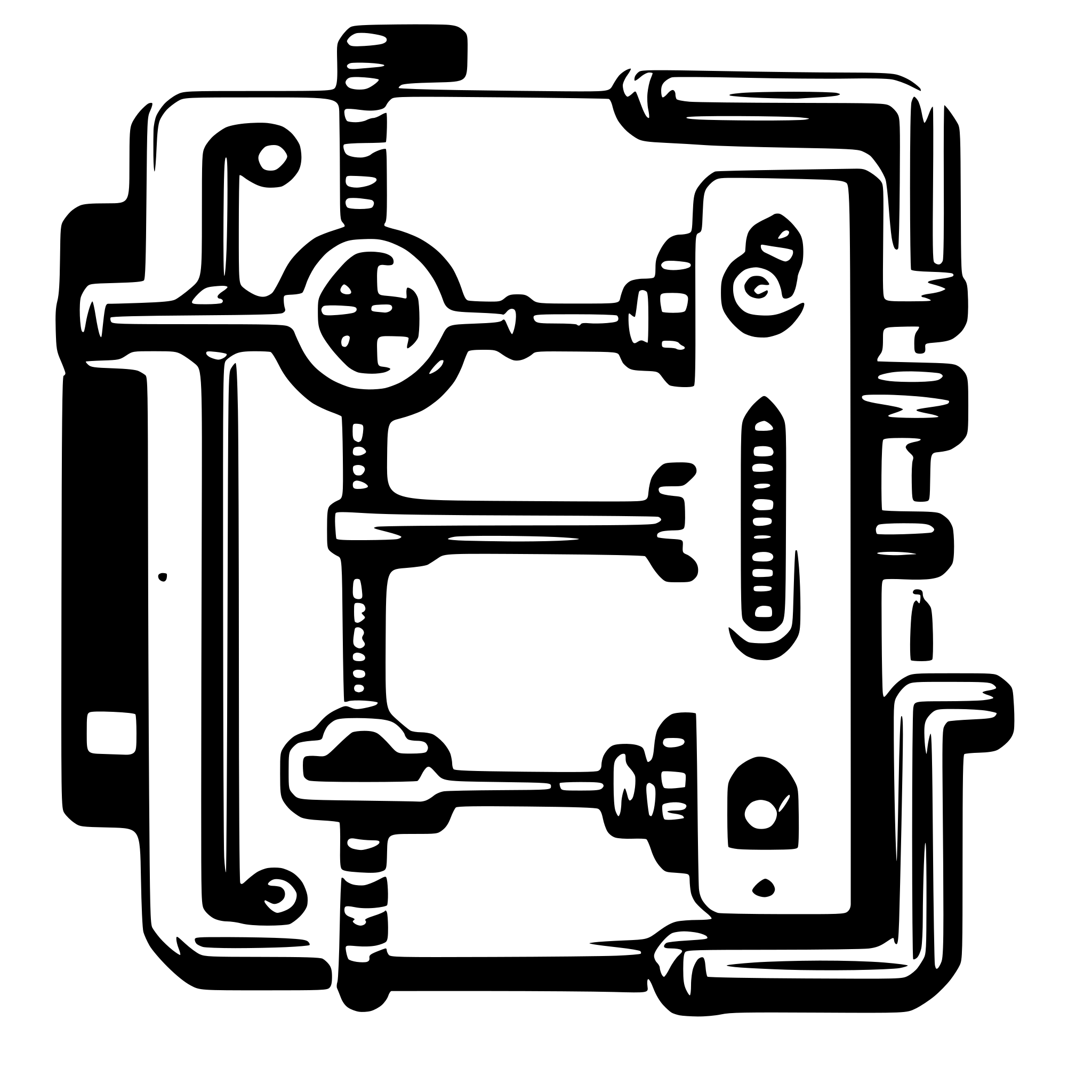 AI-generated SVG of 'Interwoven Circuits and Key'
