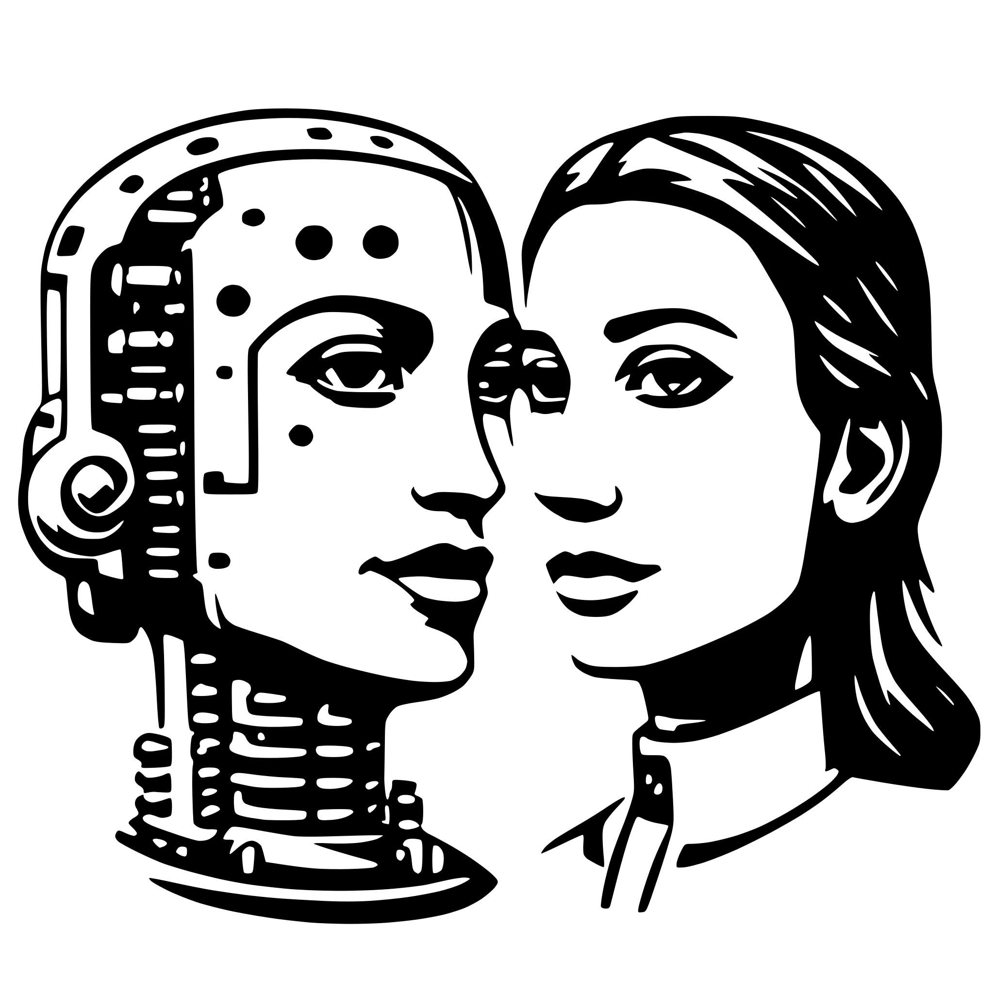AI-generated SVG of 'artificial intelligence matching'