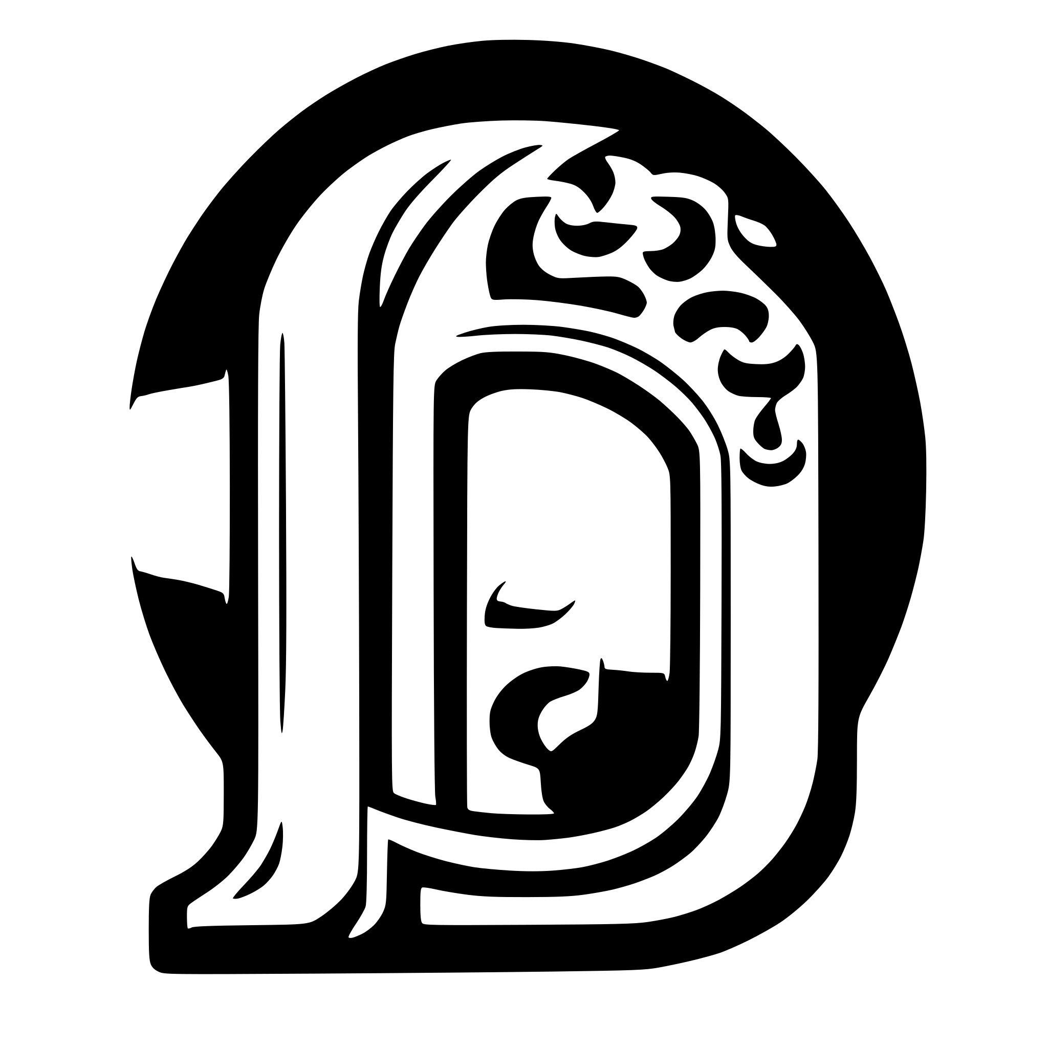 AI-generated SVG of 'arabic letter و'