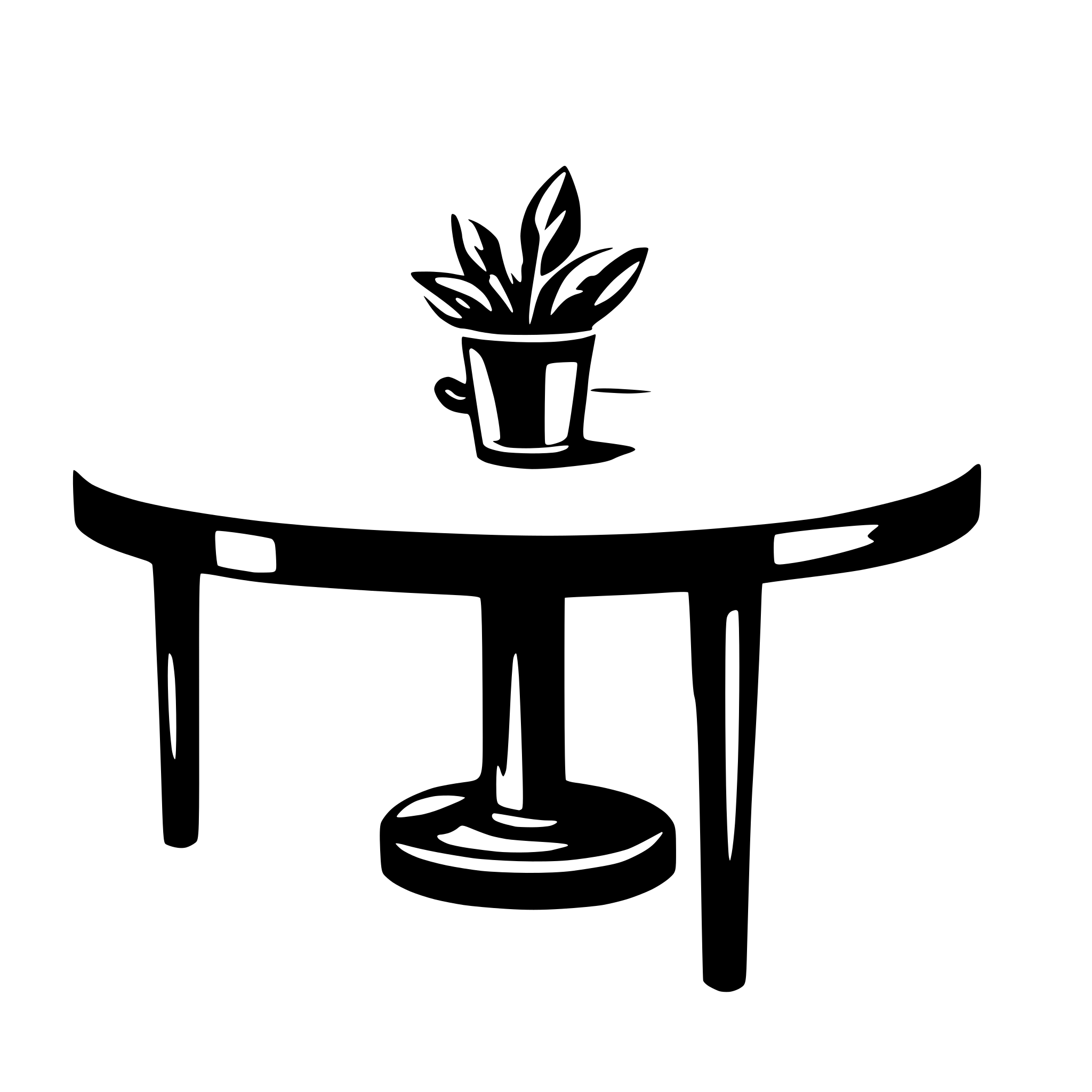 AI-generated SVG of 'table'