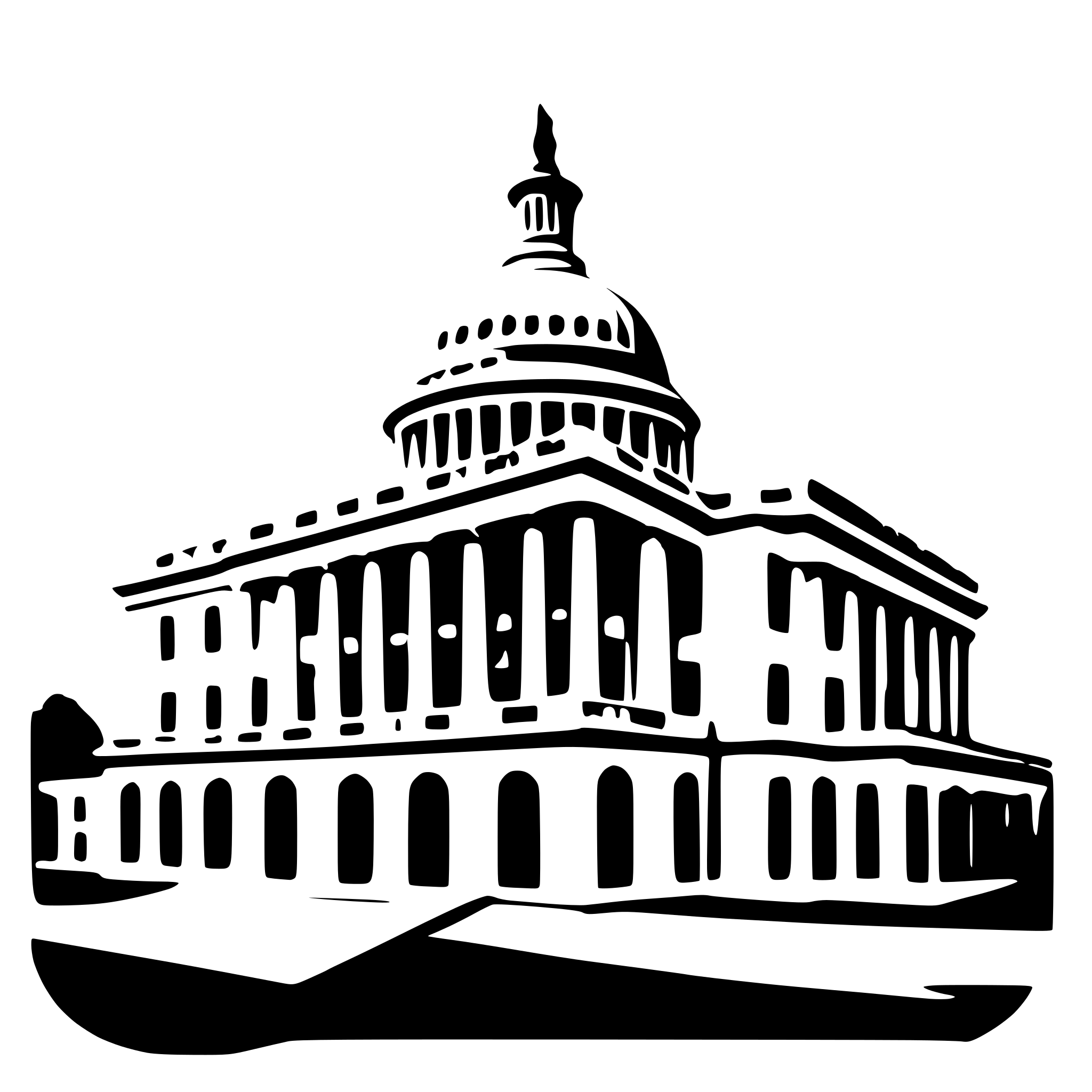 AI-generated SVG of 'USA congress building'