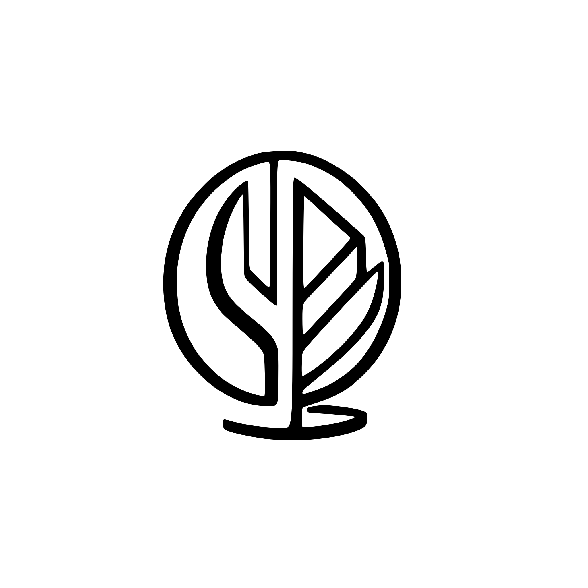 AI-generated SVG of a alphabet J