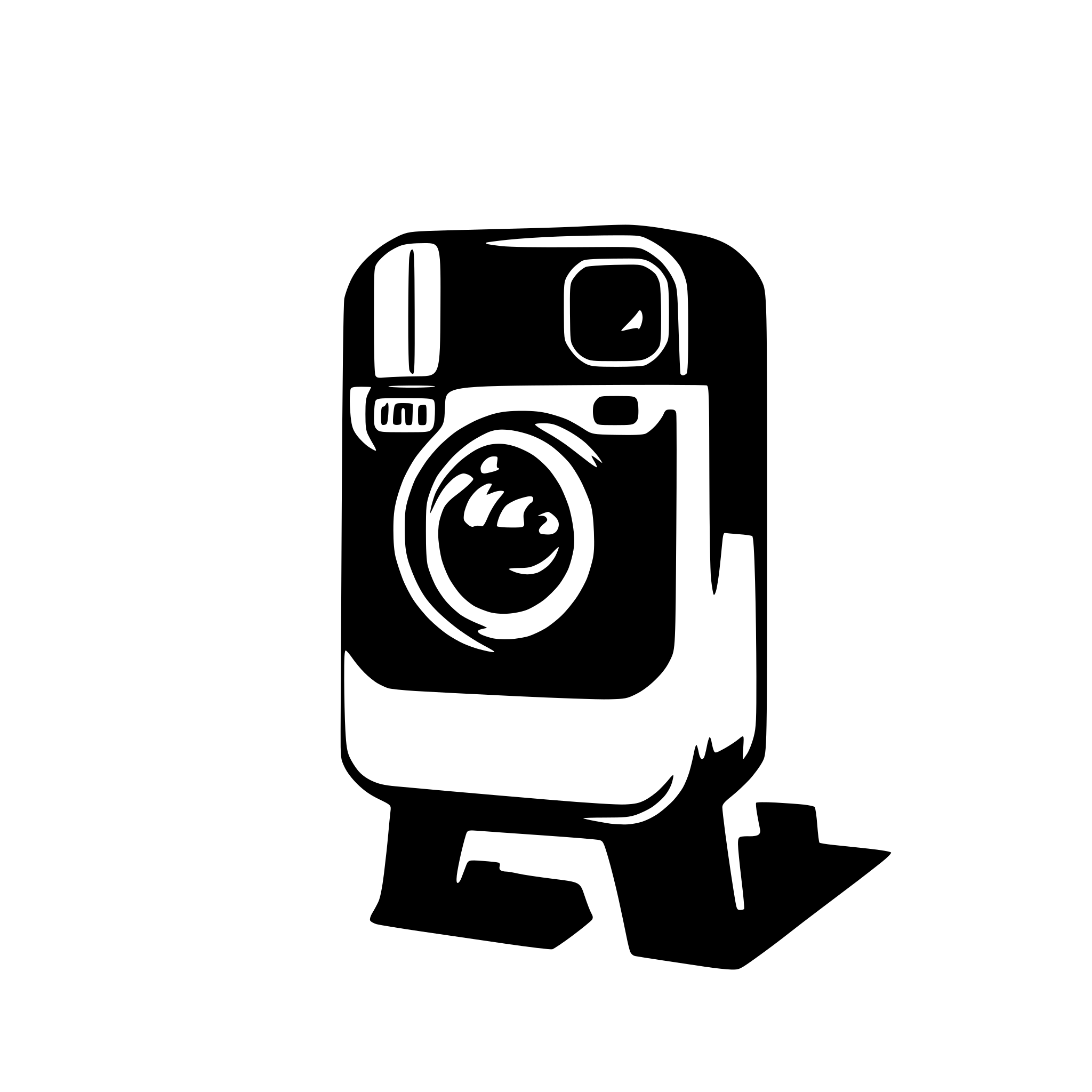 AI-generated SVG of a instagram