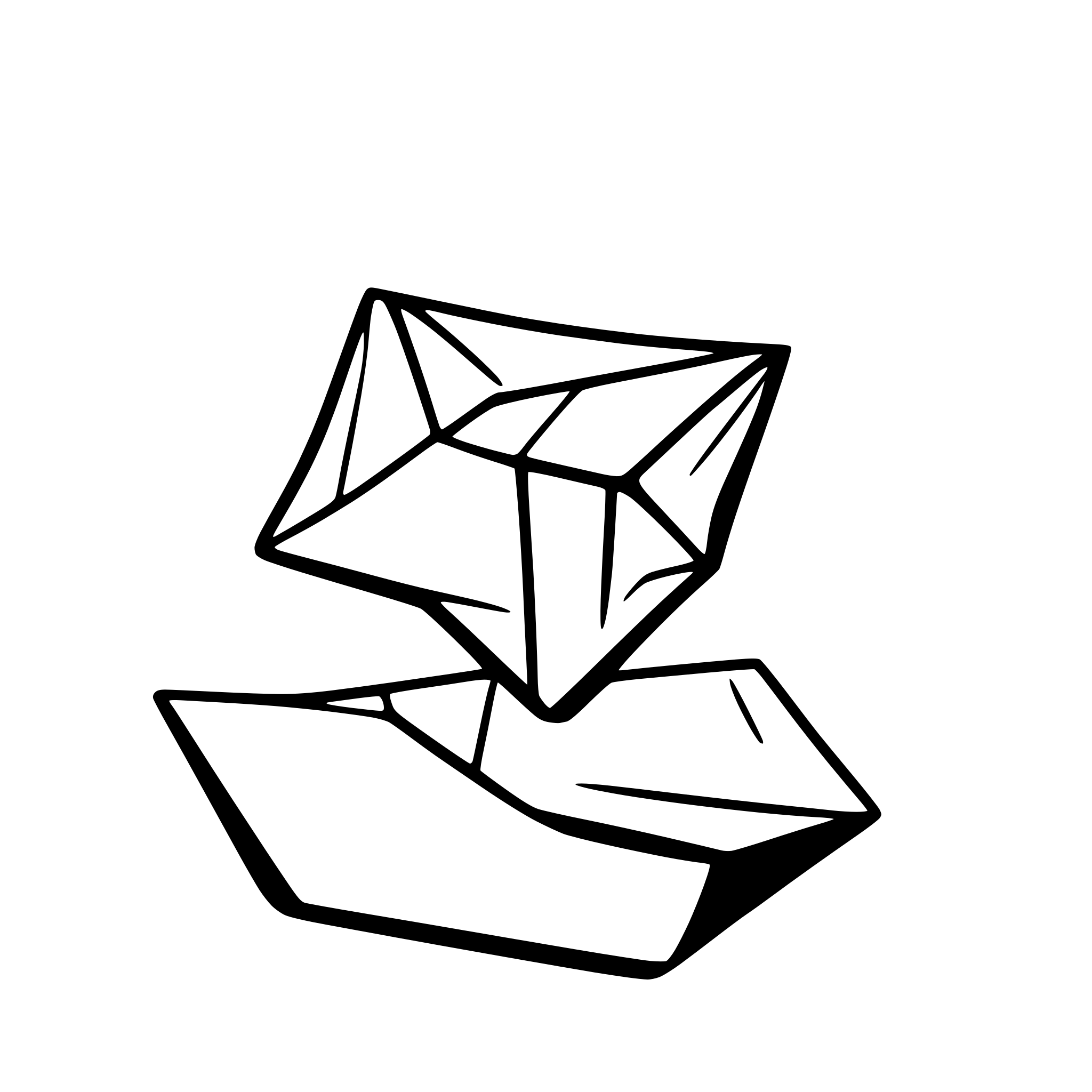AI-generated SVG of a paper plane illustration with clean lines.