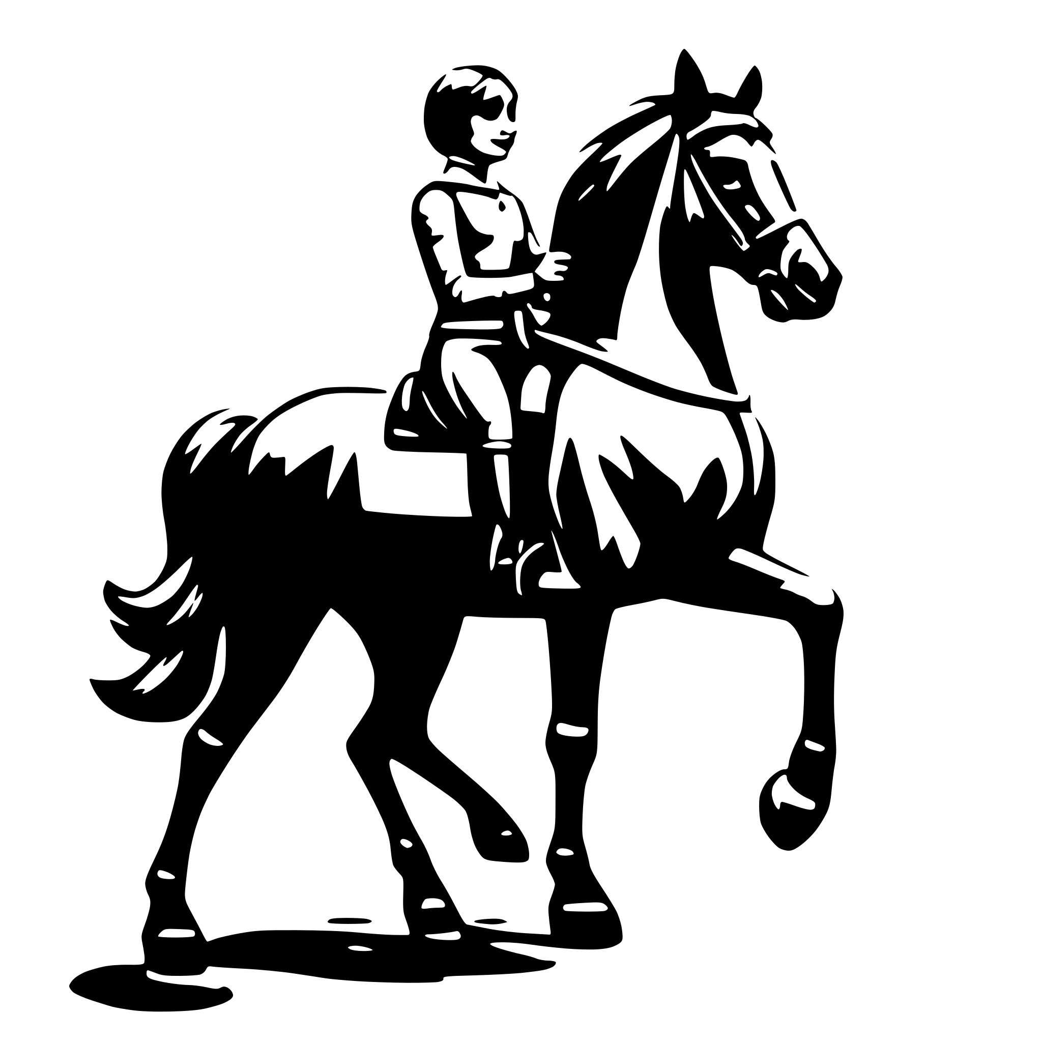 AI-generated SVG of 'Equestrian membership card'
