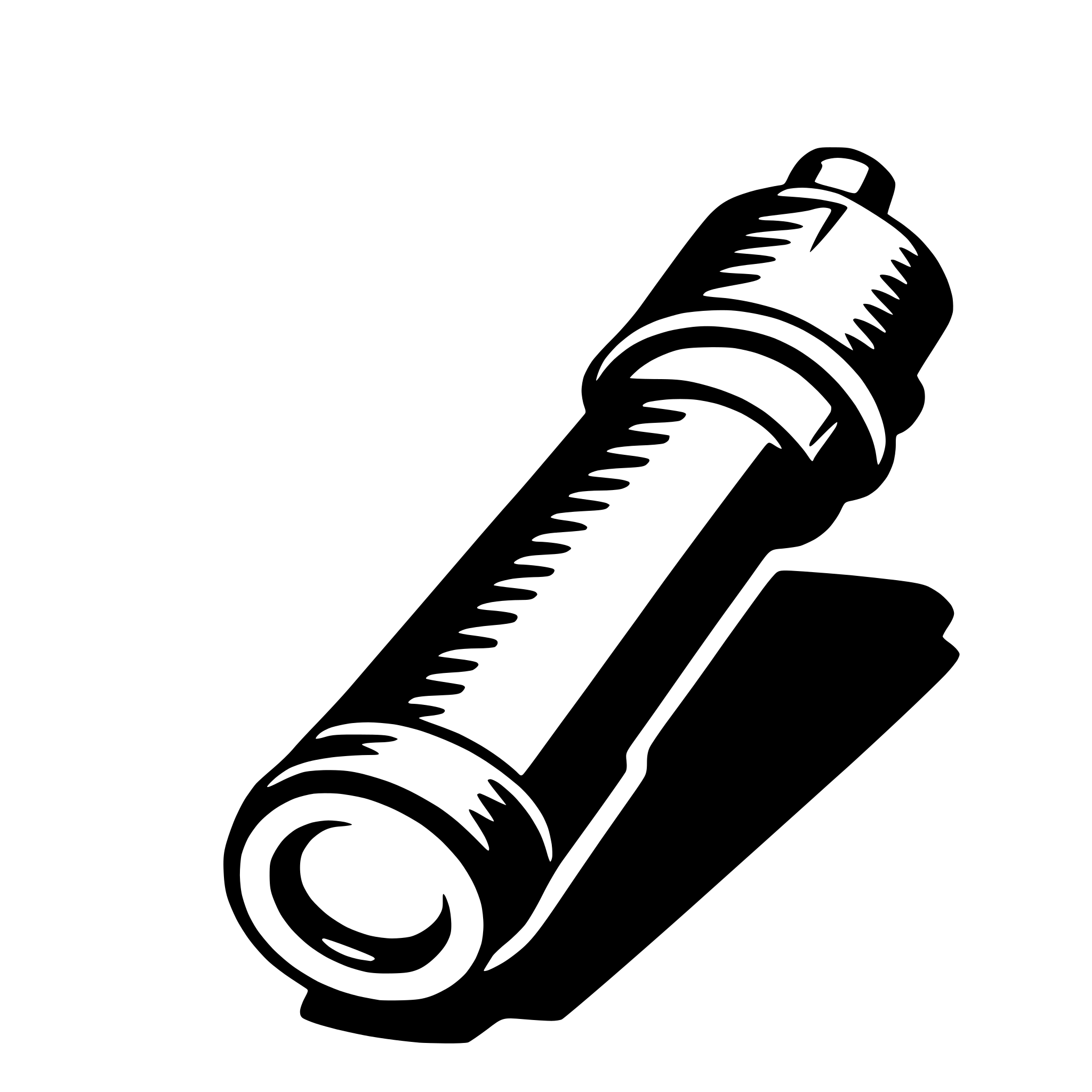 AI-generated SVG of 'flashlight'