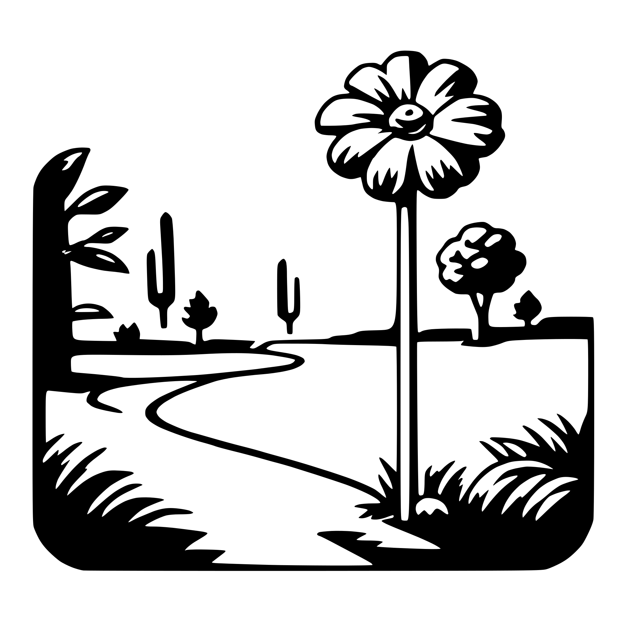 AI-generated SVG of a mural