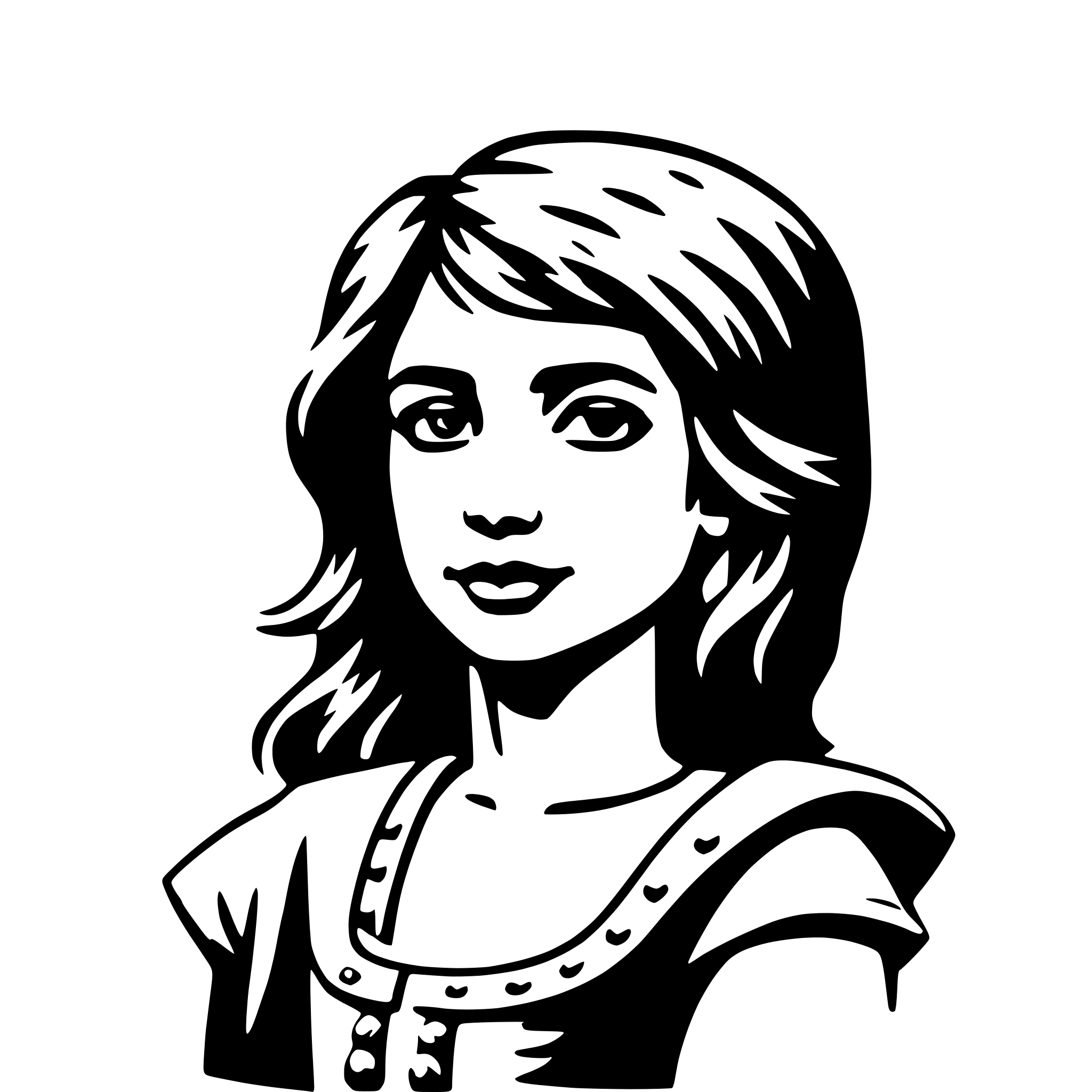 AI-generated SVG of 'ninhursag'