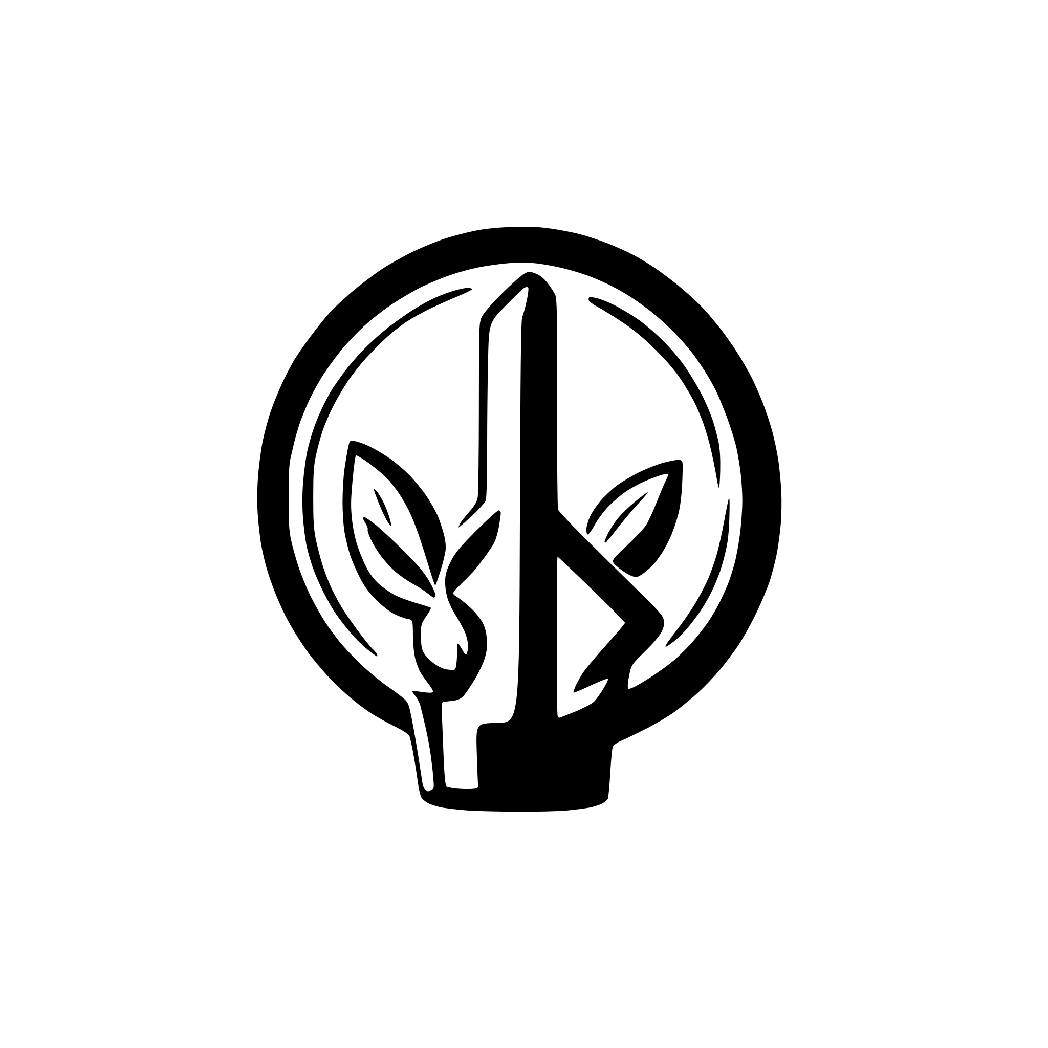 AI-generated SVG of 'peace in hormony'