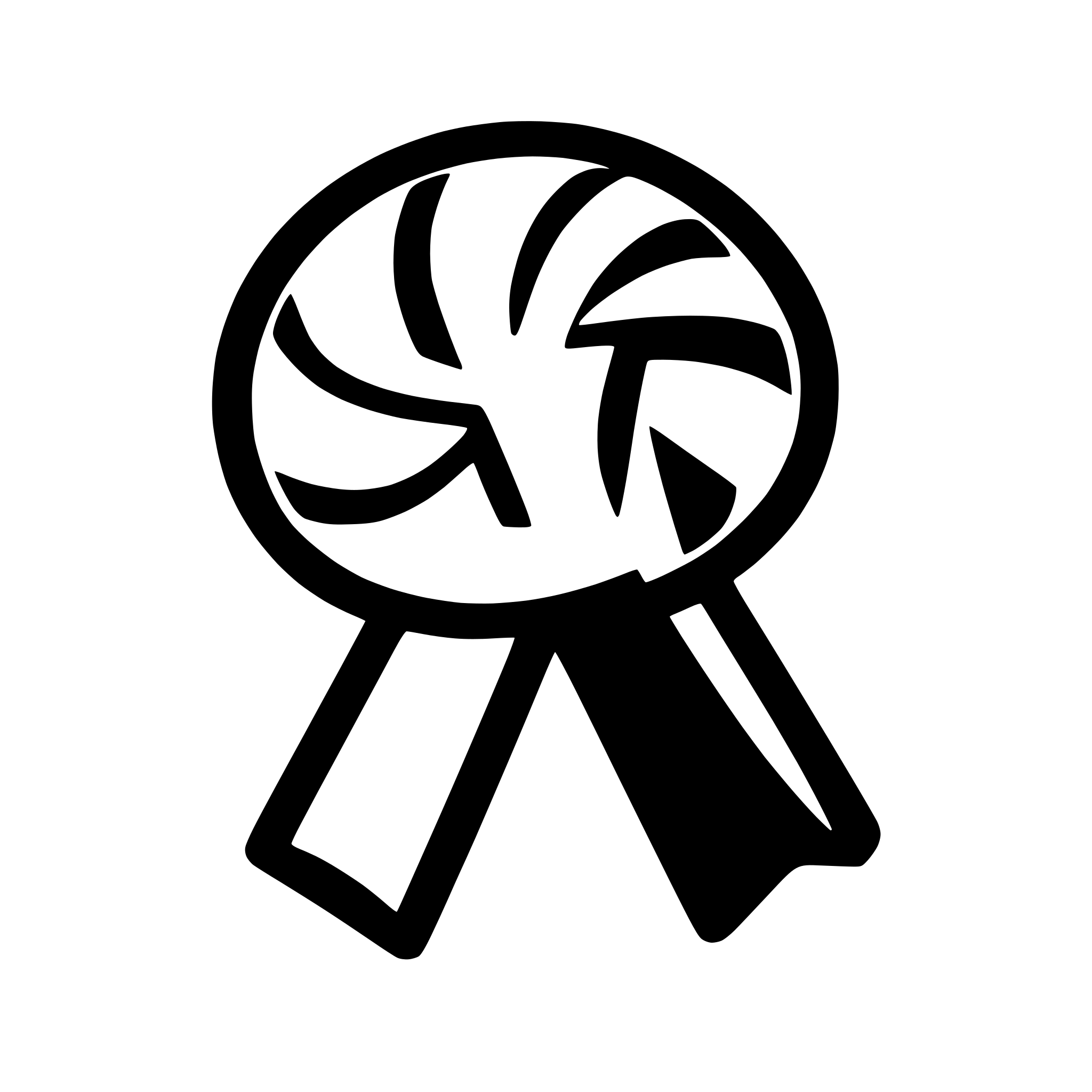 AI-generated SVG of 'ribbon tied in bow'