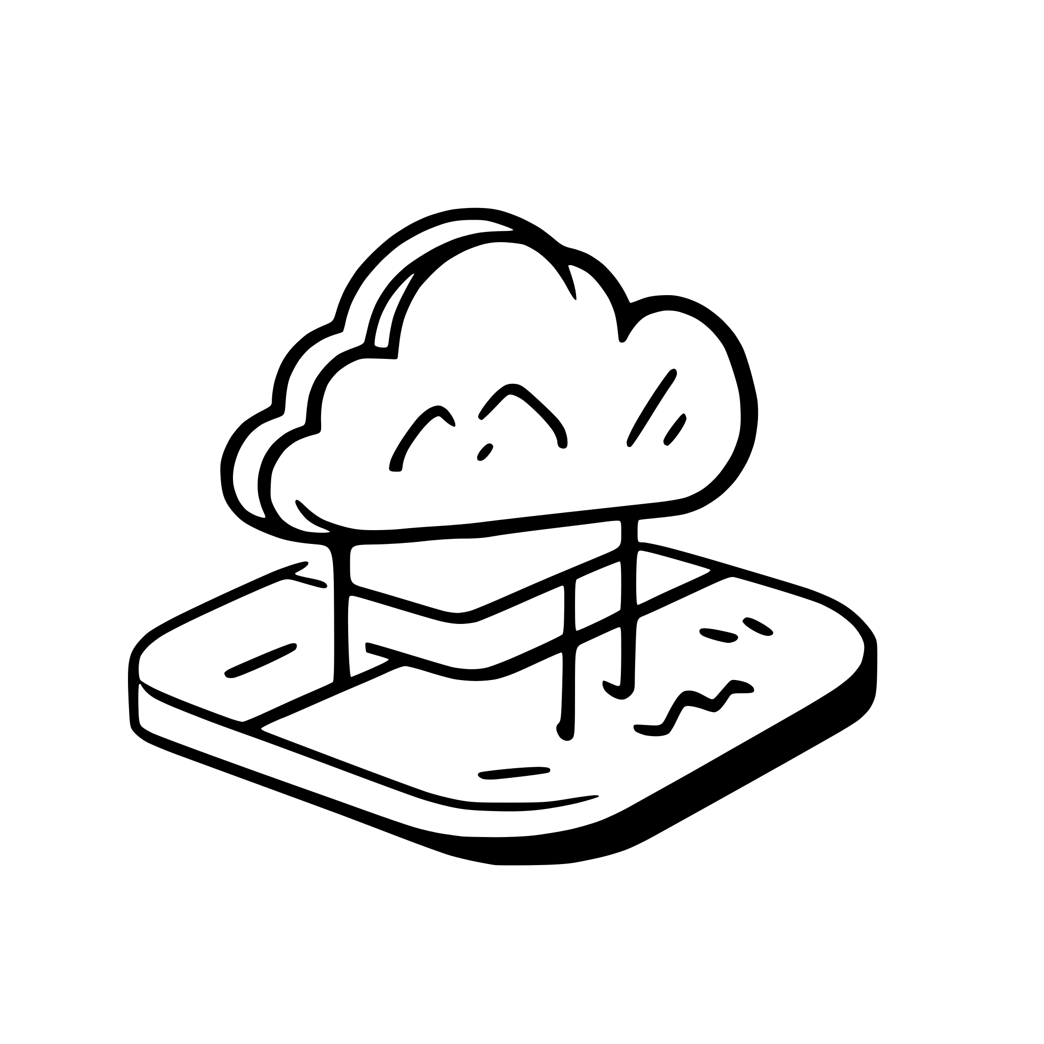 AI-generated SVG of 'cloud aws server'