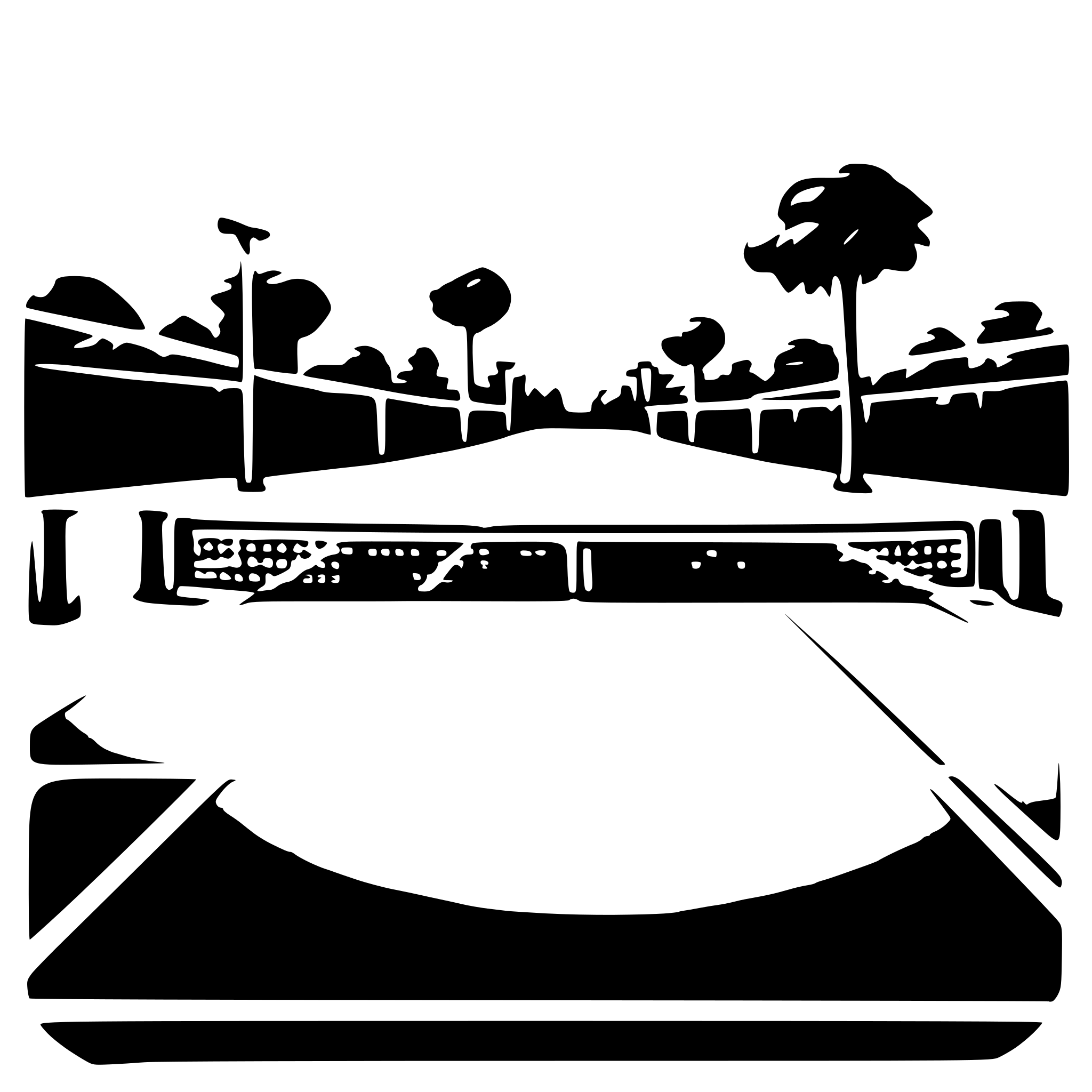 AI-generated SVG of a Tennis Court