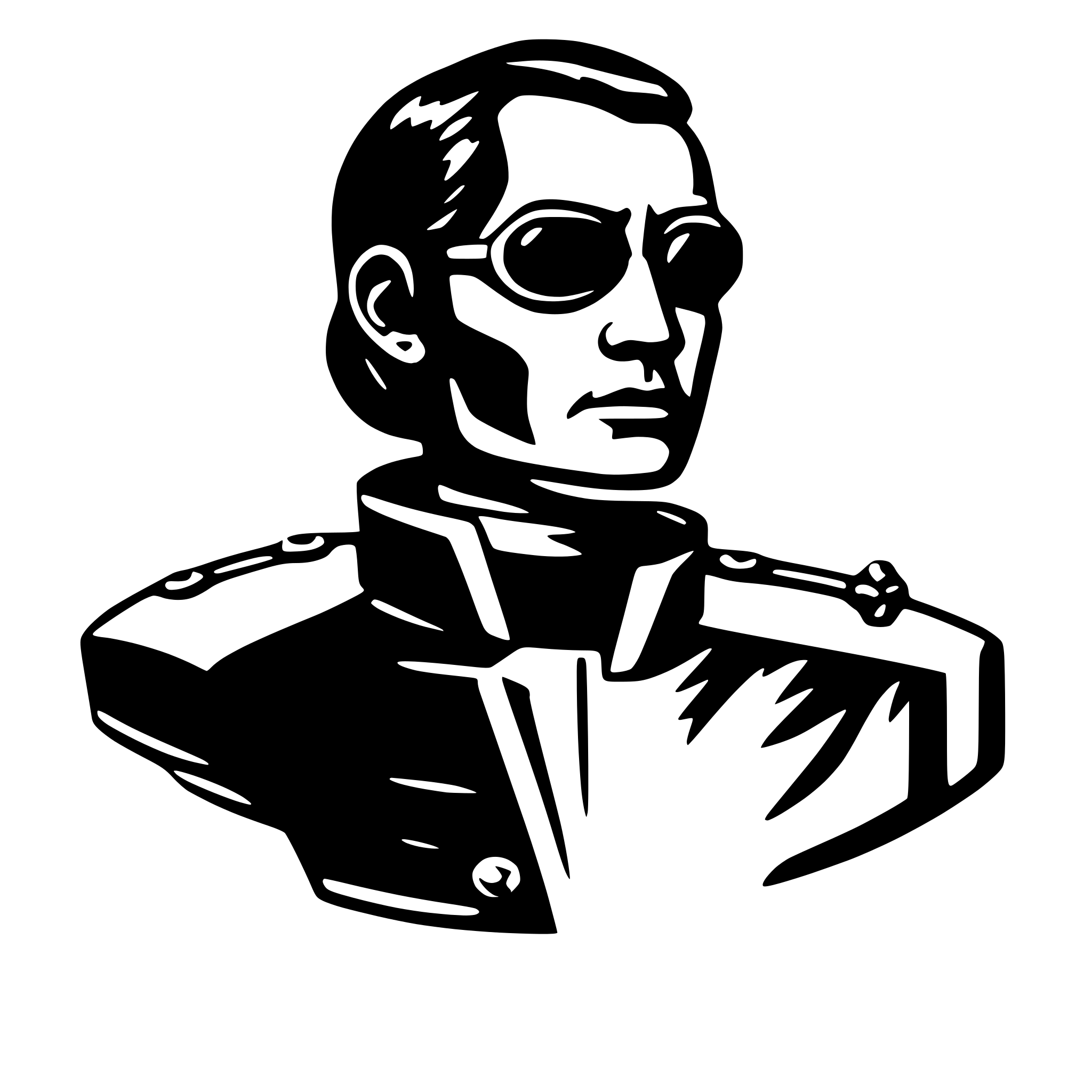 AI-generated SVG of 'osint'