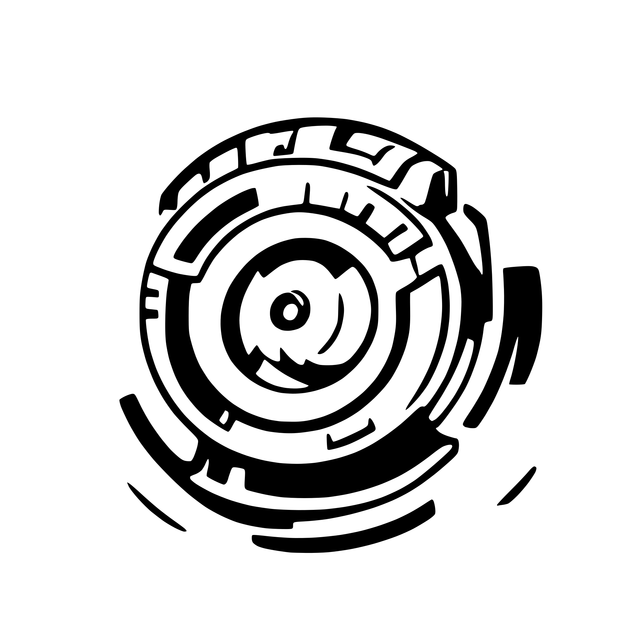 AI-generated SVG of 'simple consept of motor engine'