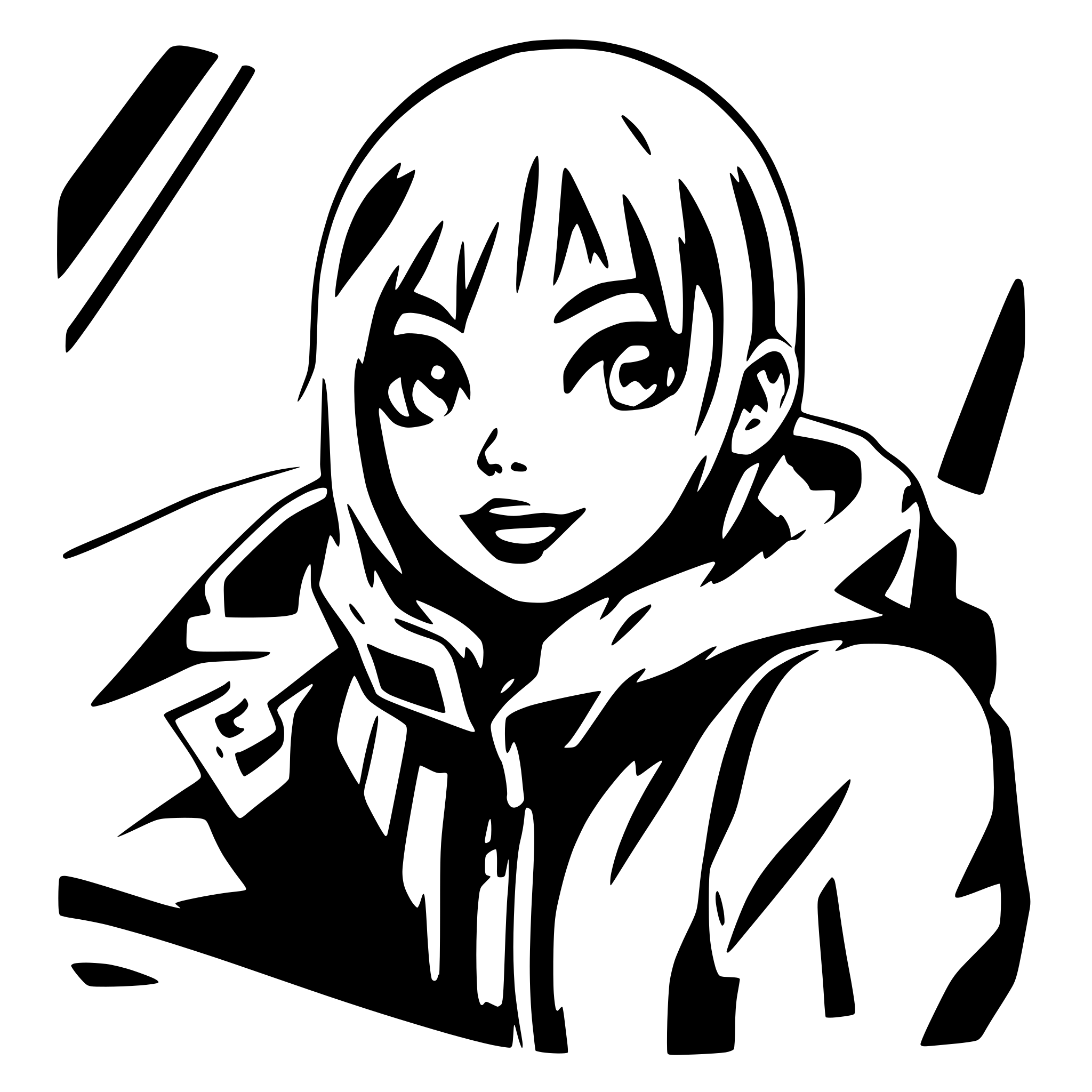 AI-generated SVG of a plane with a cut boy in the cockpit