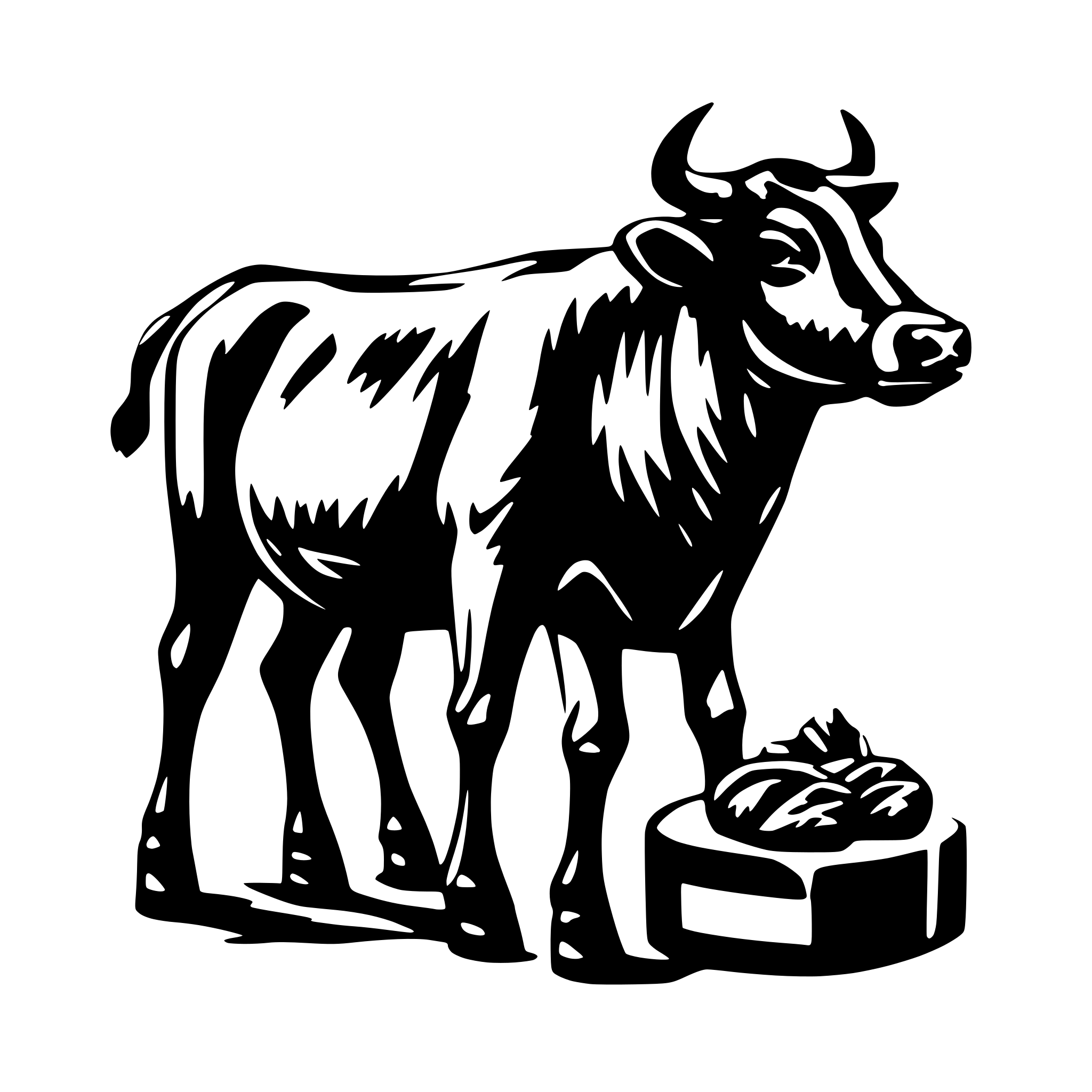 AI-generated SVG of a beef