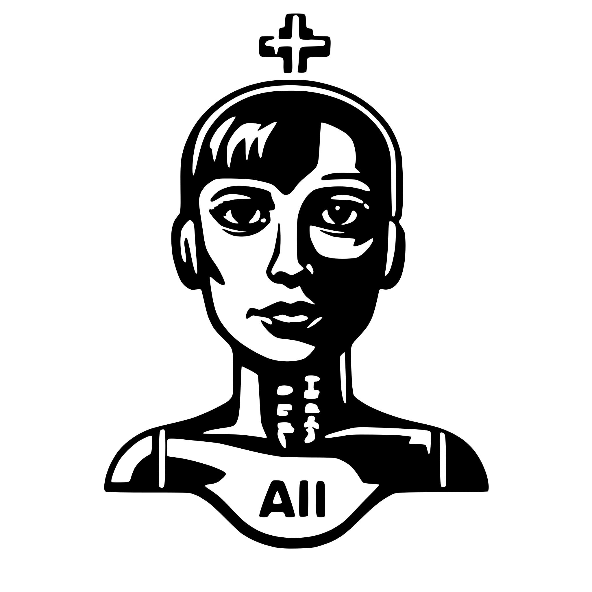 AI-generated SVG of a Ai for health