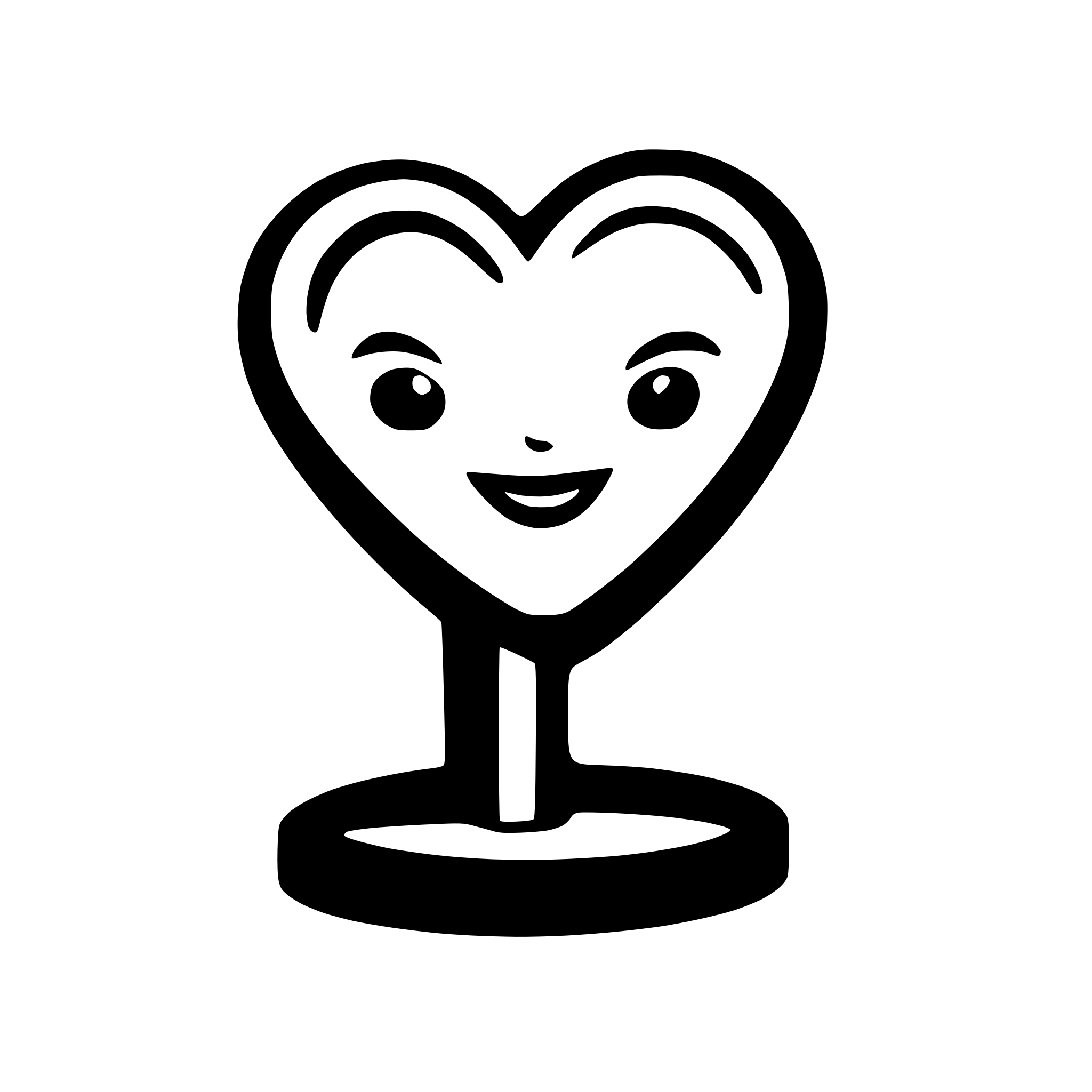 AI-generated SVG of a love icon