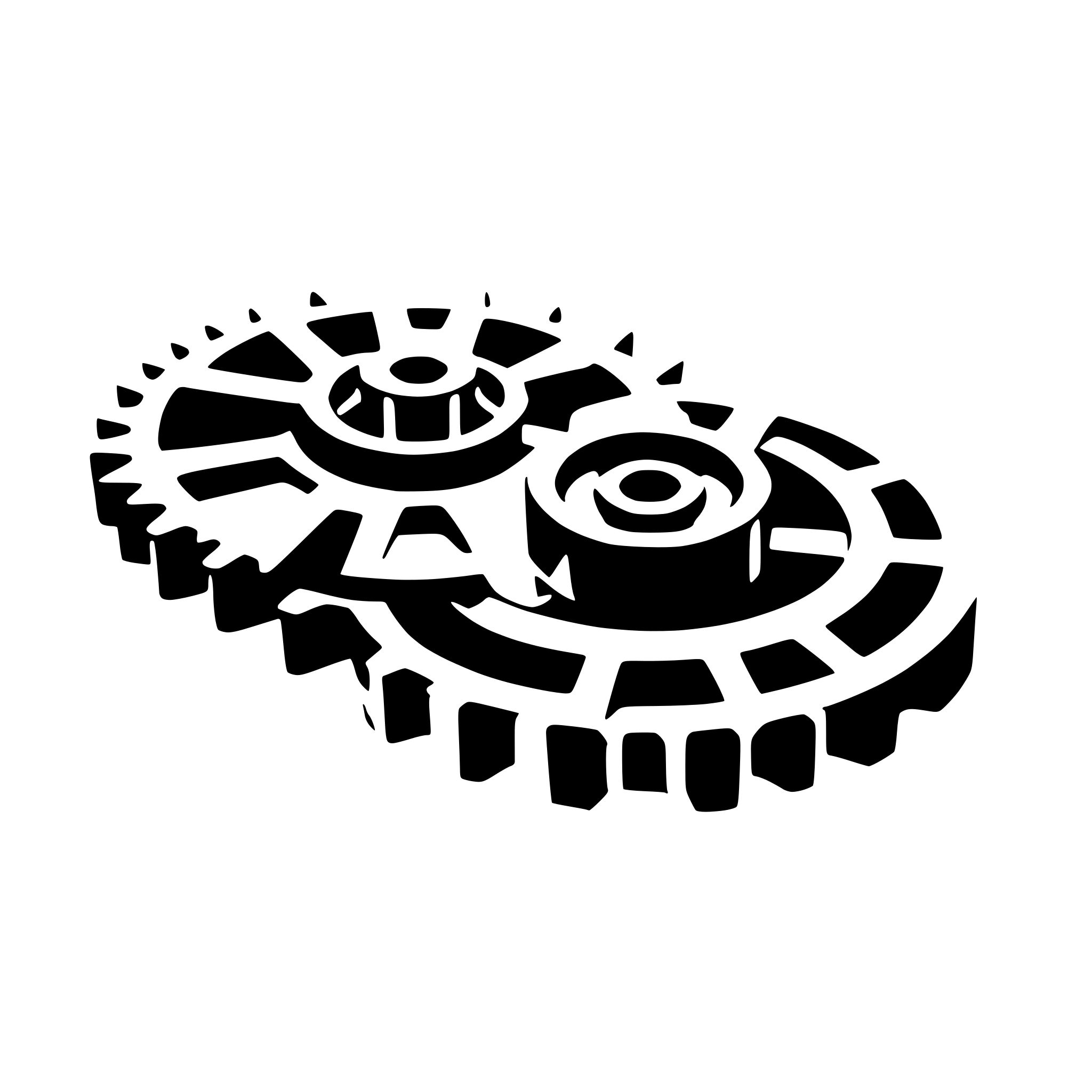 AI-generated SVG of 'gears from top view'