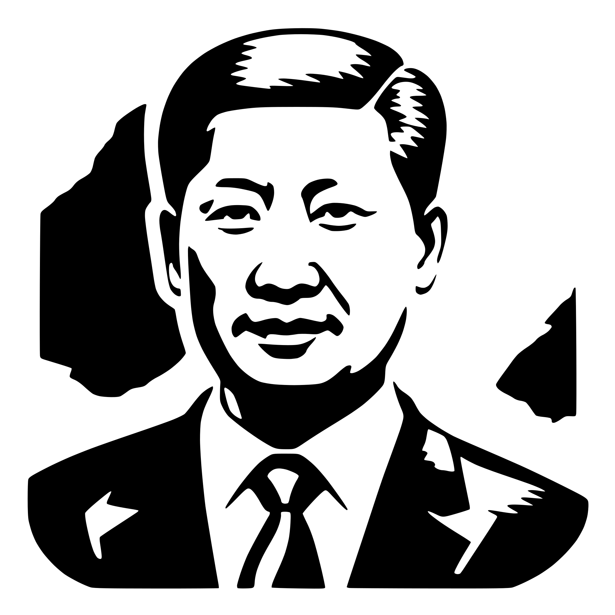 AI-generated SVG of 'Xi Jinping'