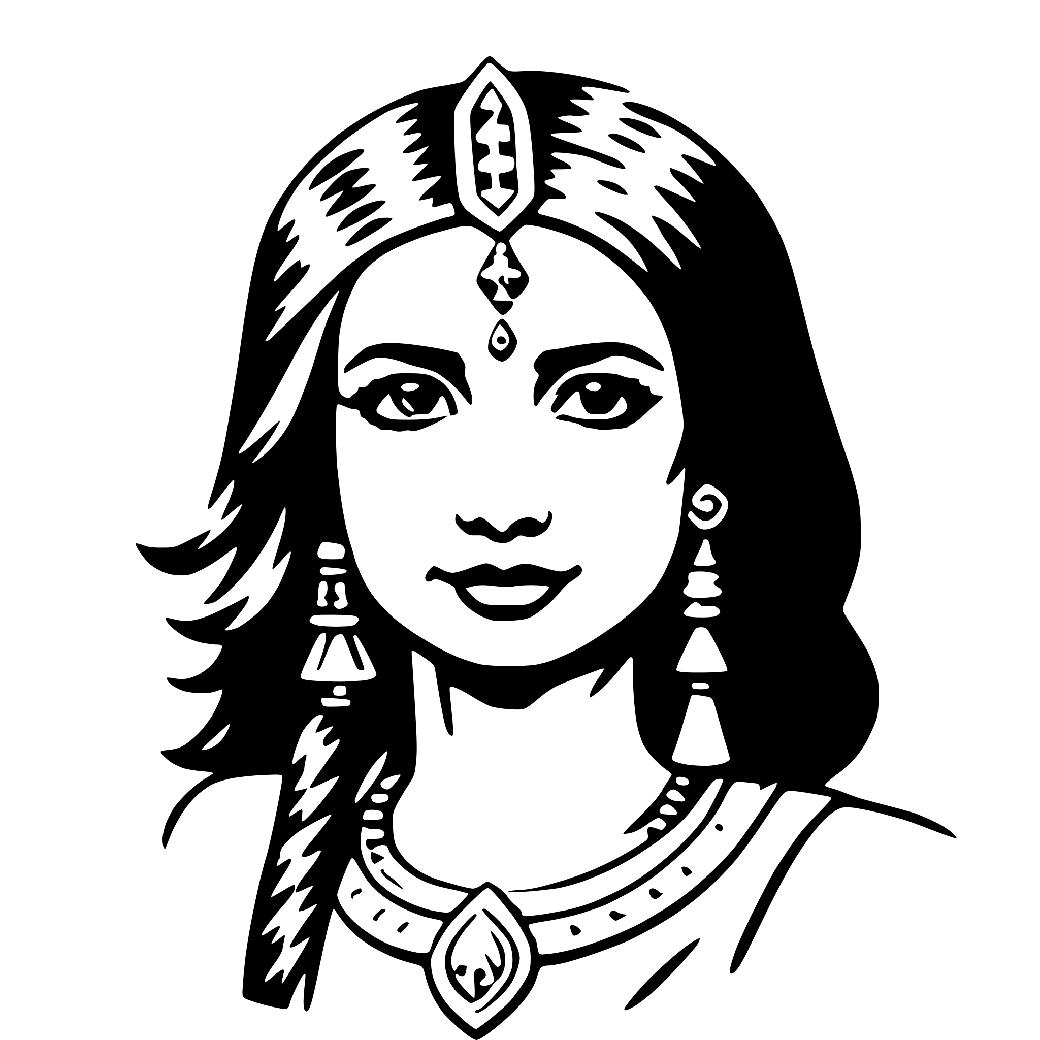 AI-generated SVG of 'parvati'
