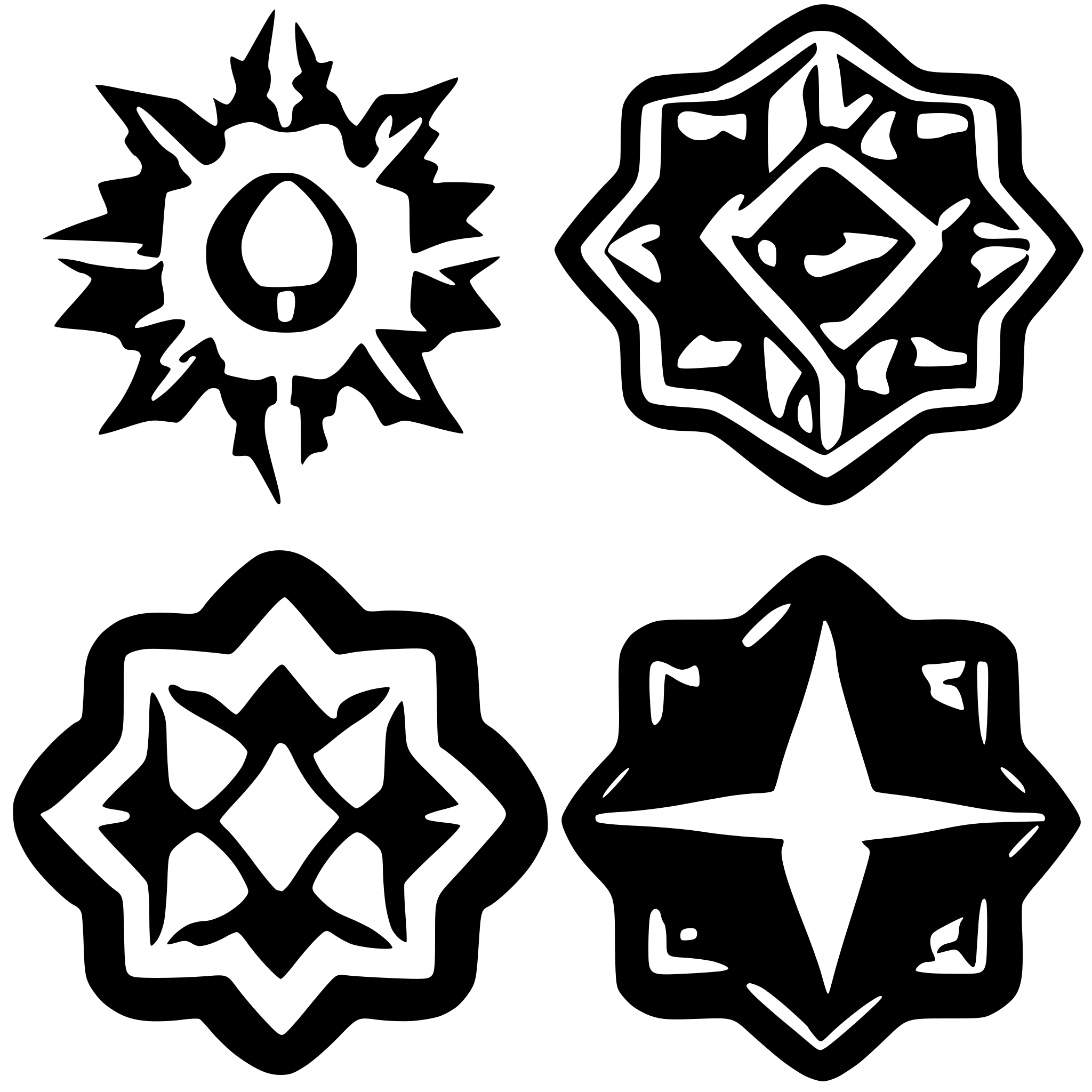 AI-generated SVG of a black and white ICONS featuring 6 CHRISTMAS-related symbols, vector style