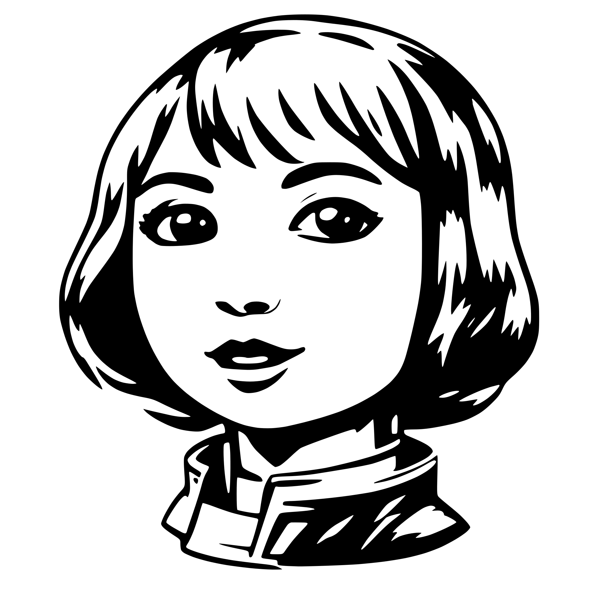 AI-generated SVG of 'AI 辩护'