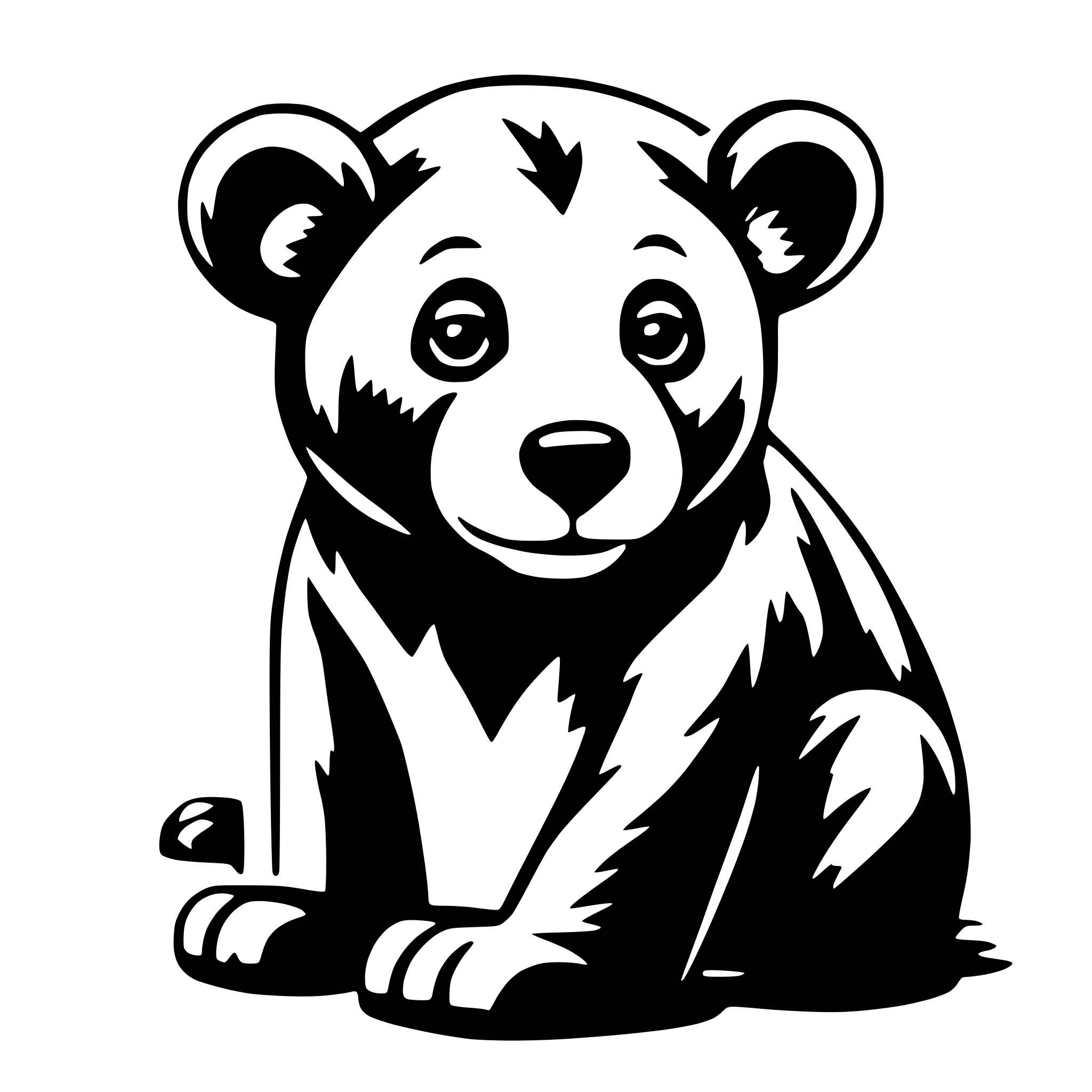 AI-generated SVG of 'oso'