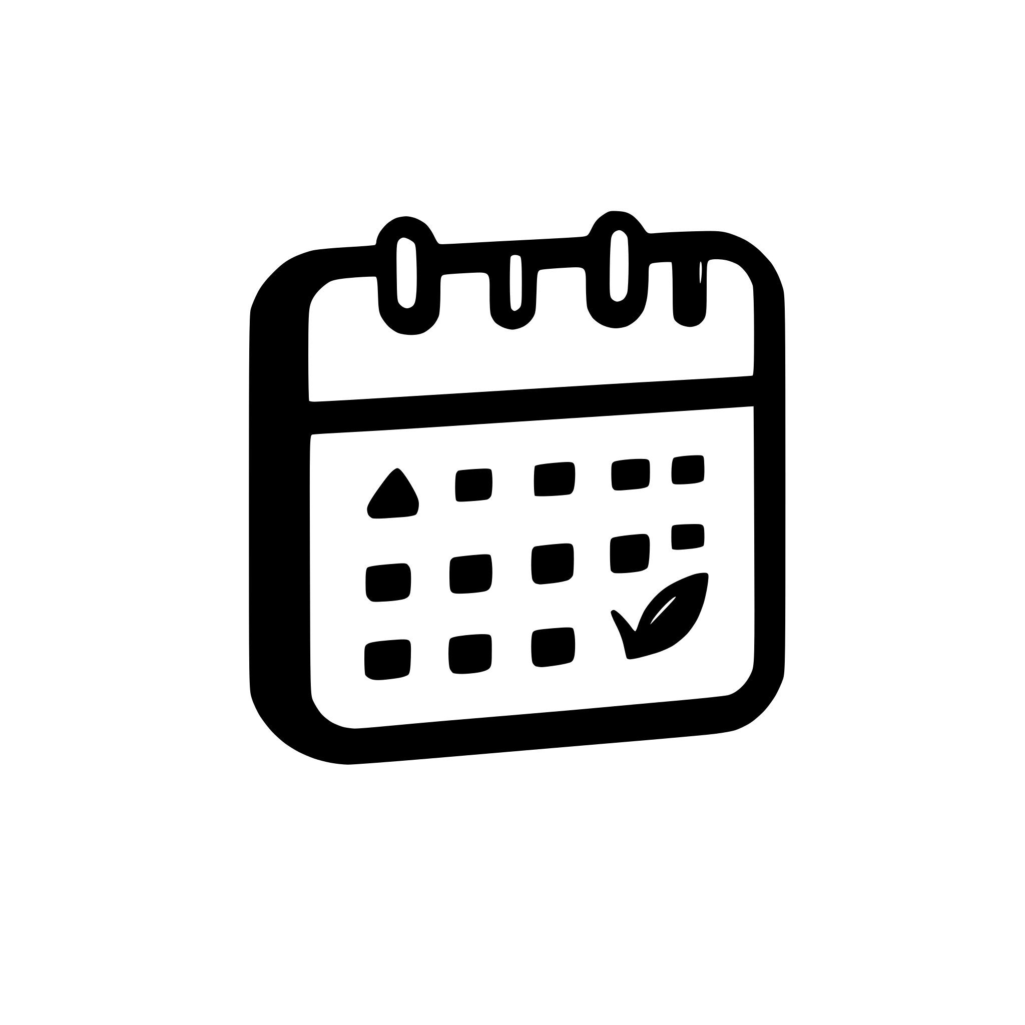 AI-generated SVG of a calendar icon