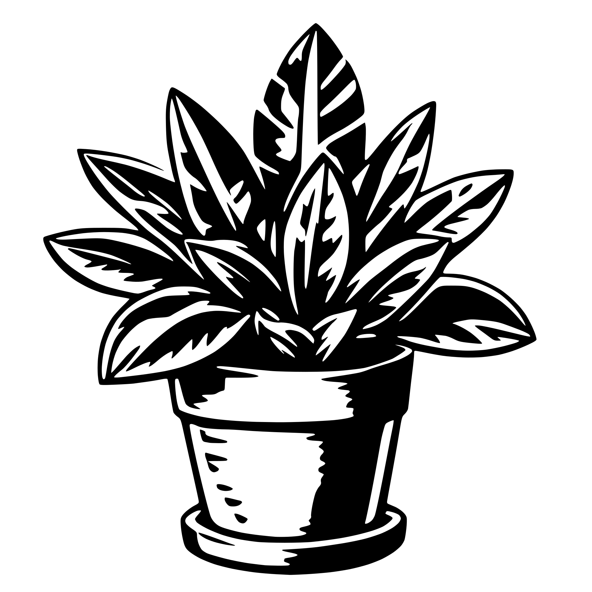 AI-generated SVG of 'kaktus'