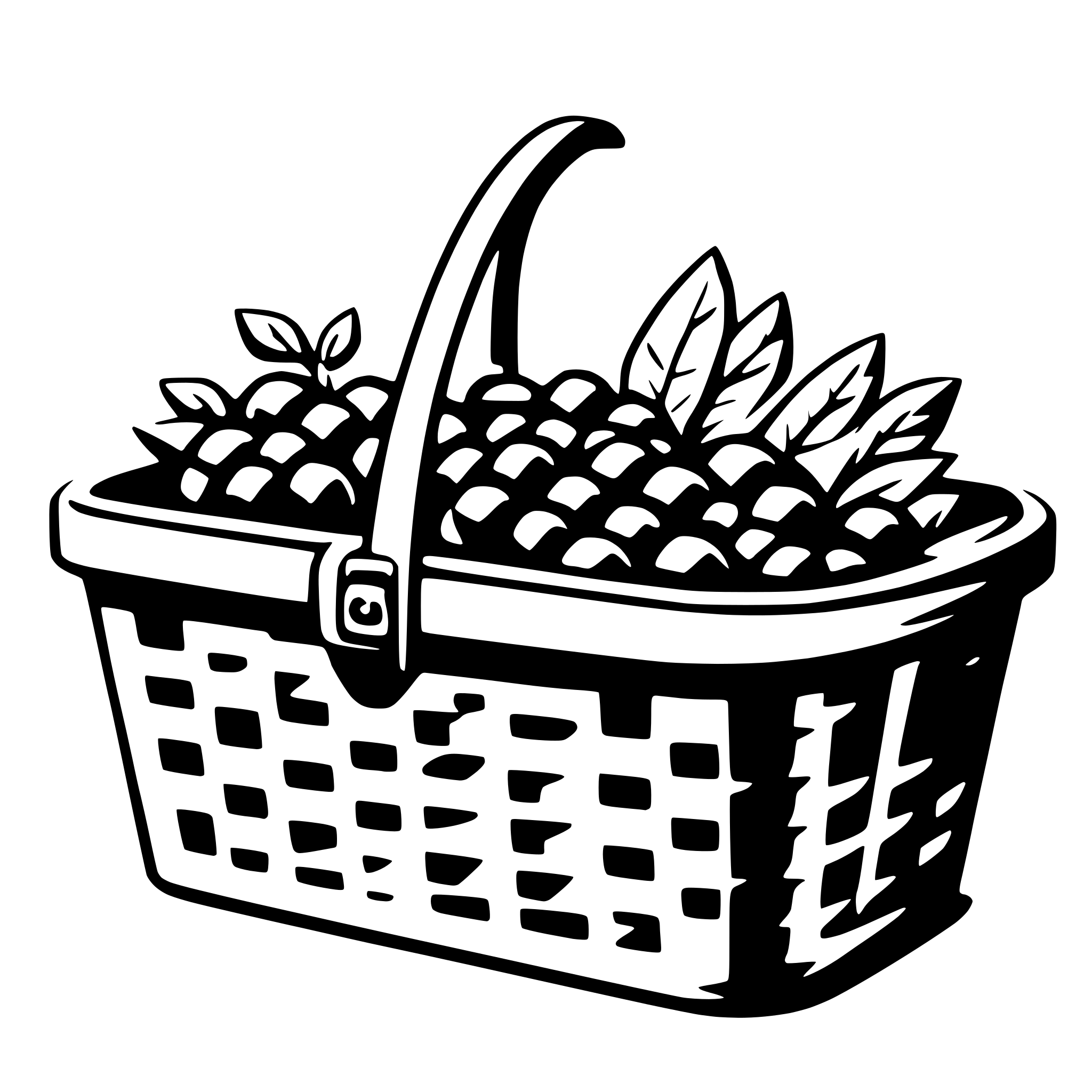 AI-generated SVG of 'picnic basket'
