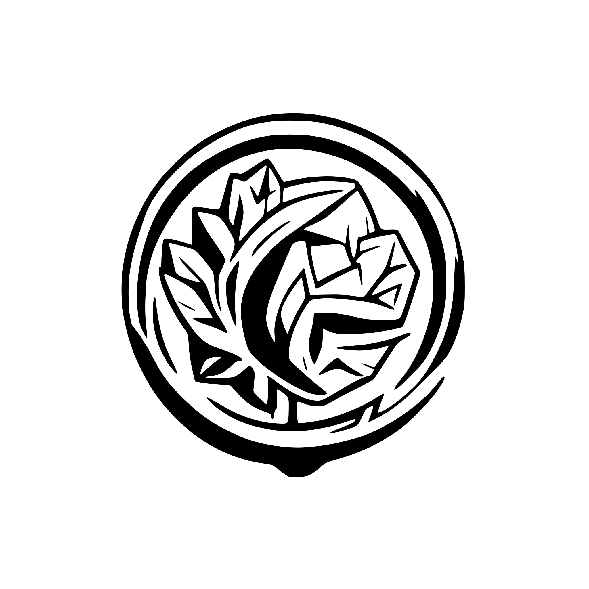 AI-generated SVG of 'blue dimond rotating'
