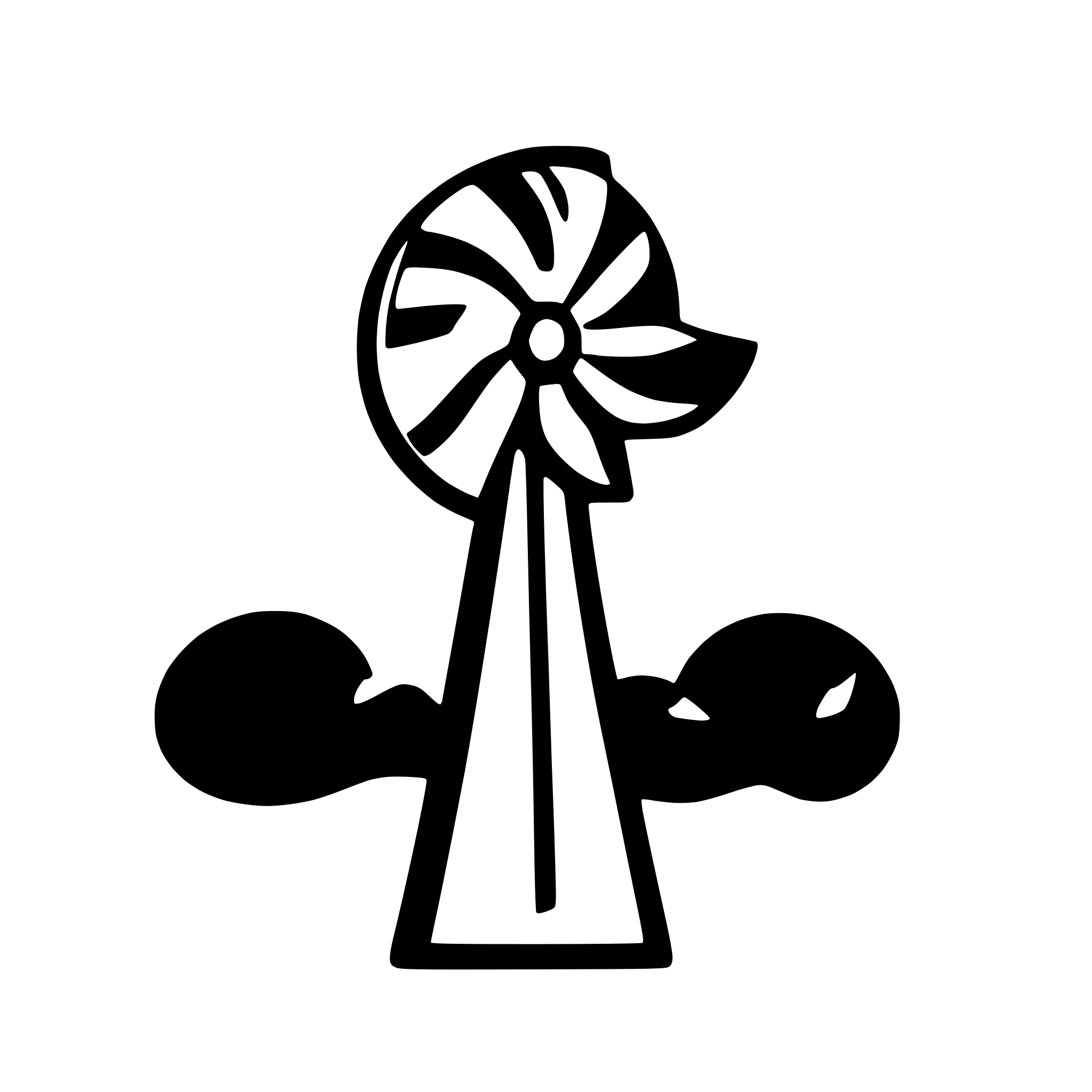 AI-generated SVG of 'wind generator'
