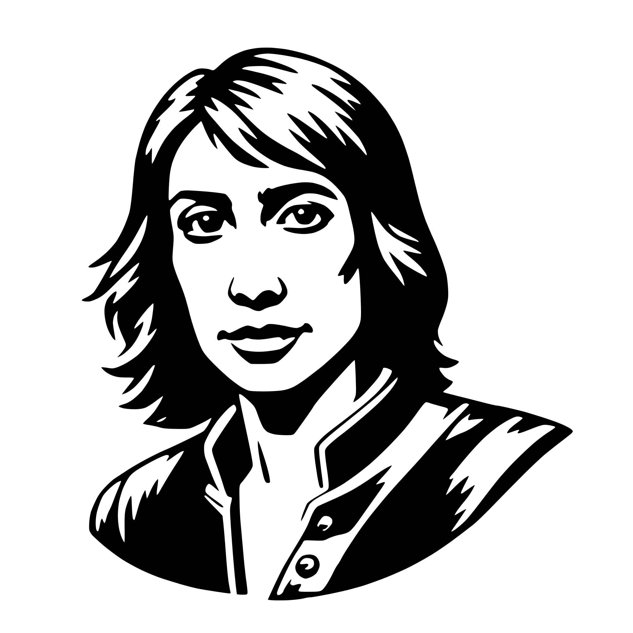 AI-generated SVG of 'tāne'