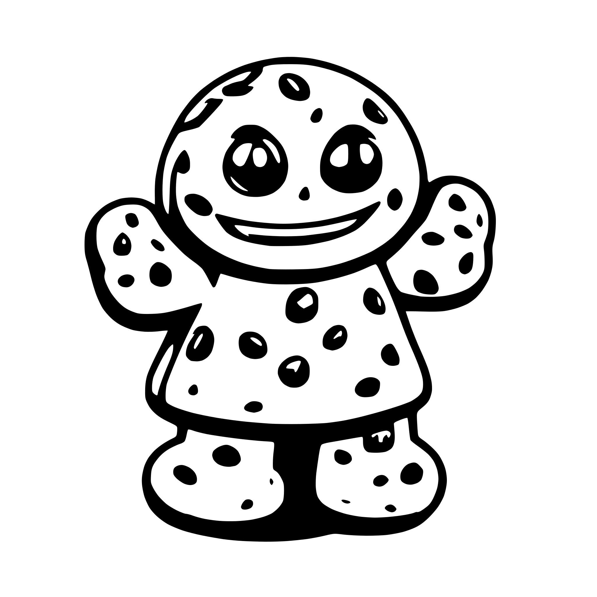 AI-generated SVG of a Cookie Monster