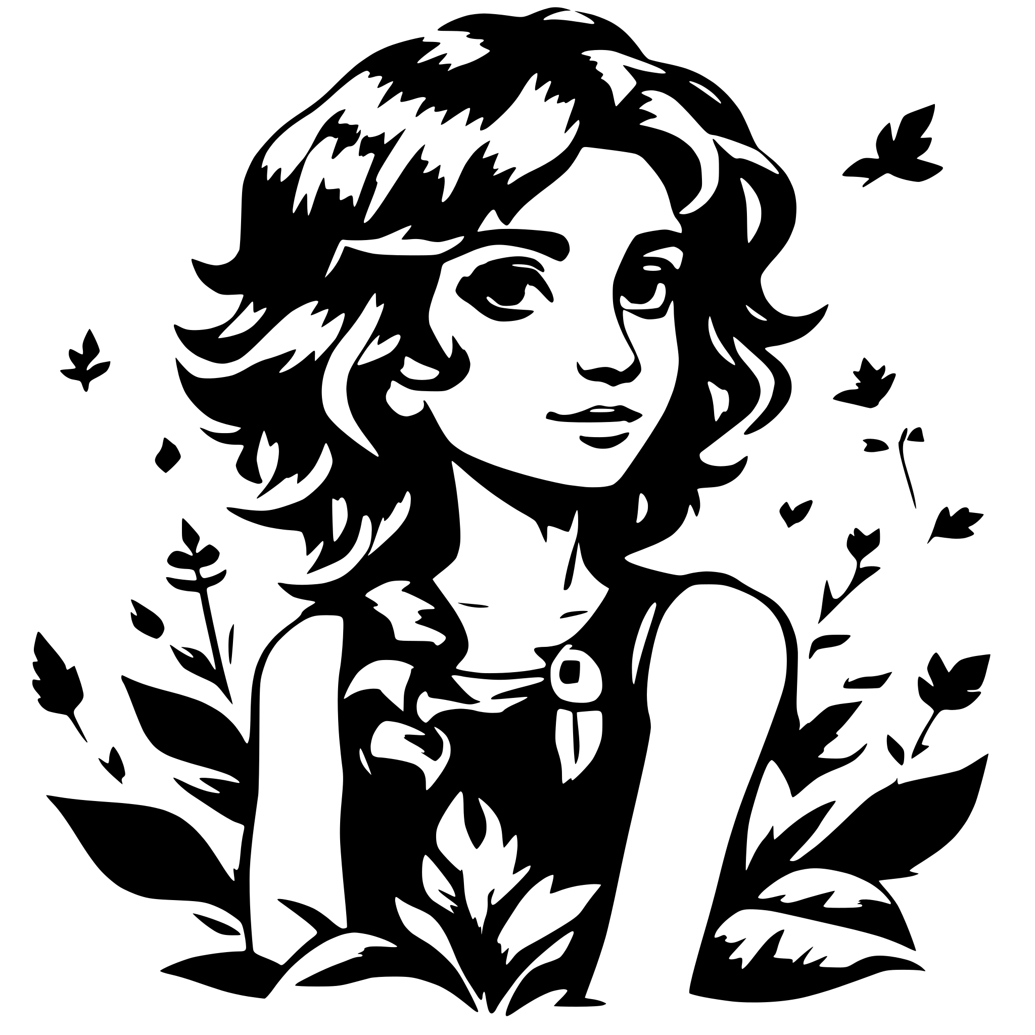 AI-generated SVG of 'fae in temtem artstyle'