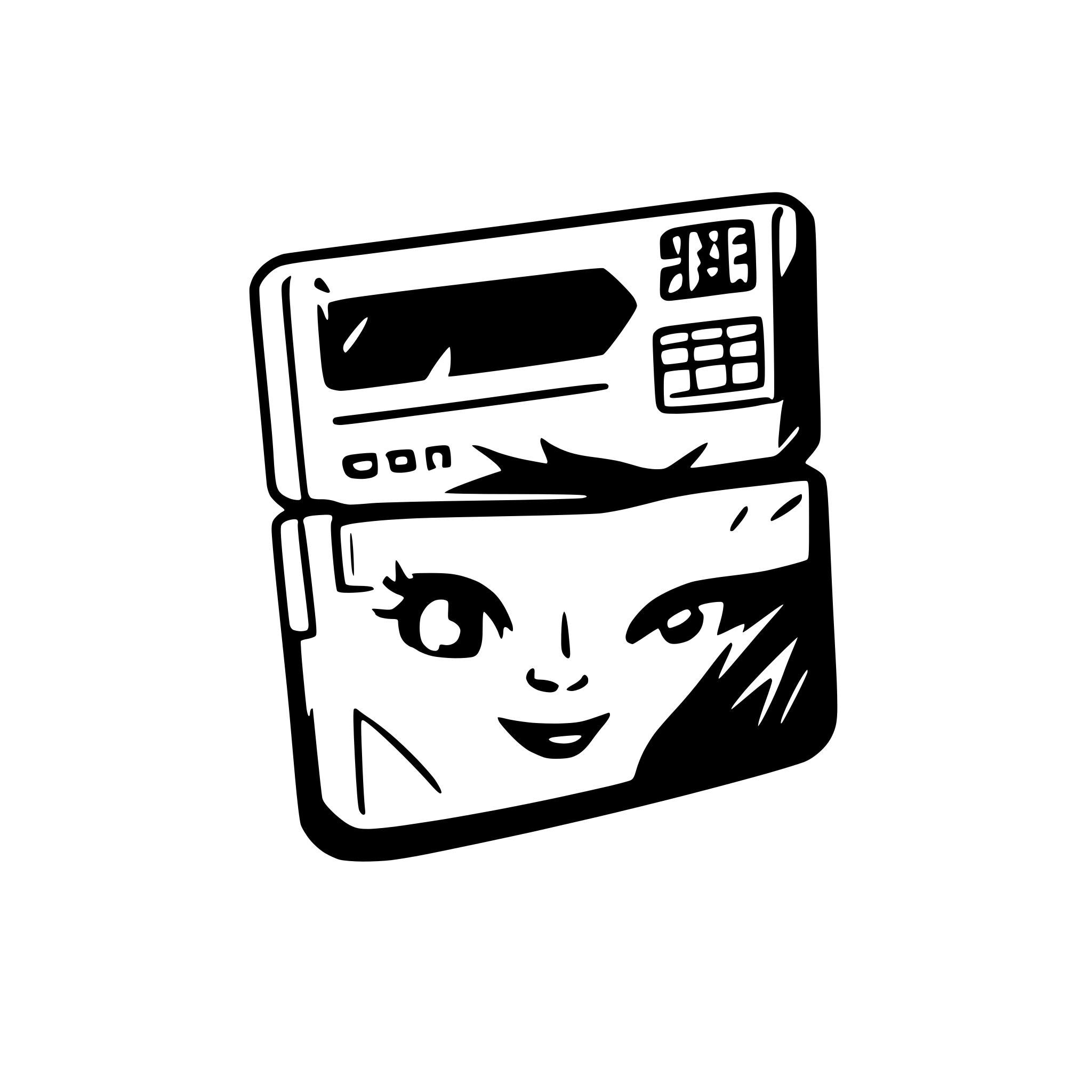 AI-generated SVG of a missing credit card