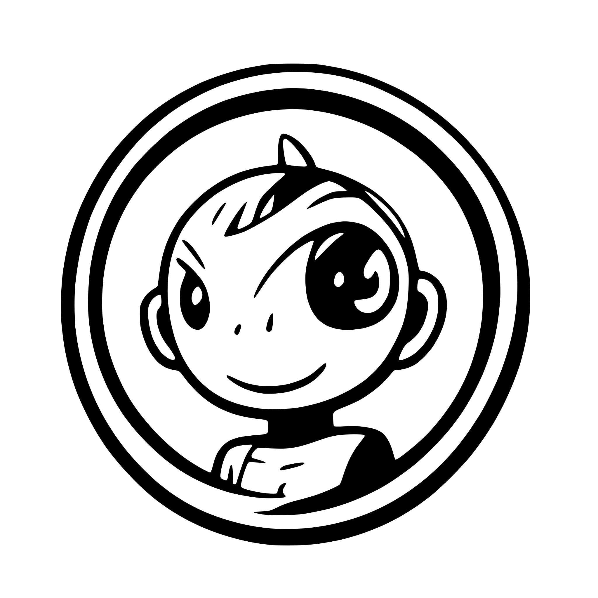 AI-generated SVG of a MAke something like this but in a shiny metal add Marvin martian