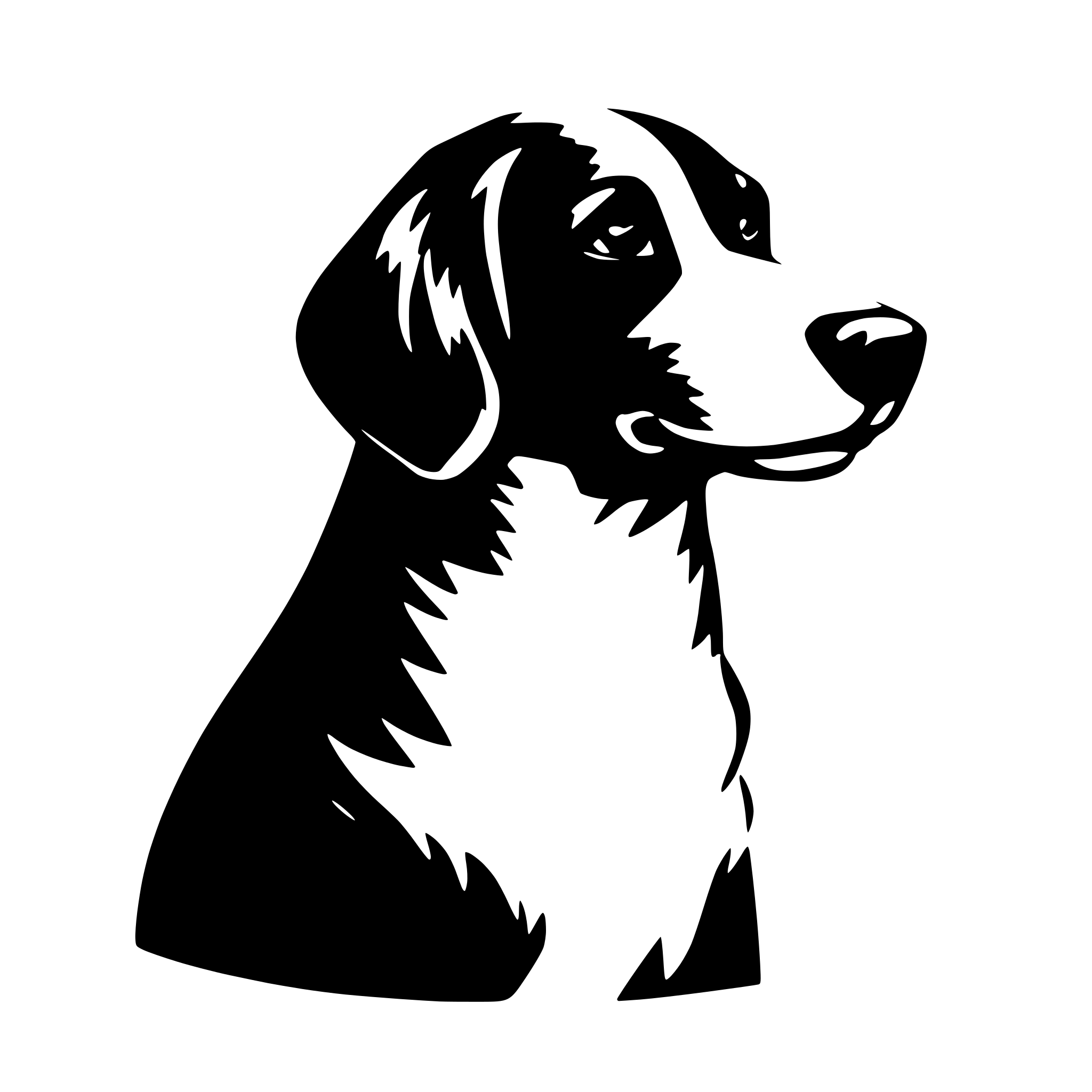 AI-generated SVG of 'Dog'