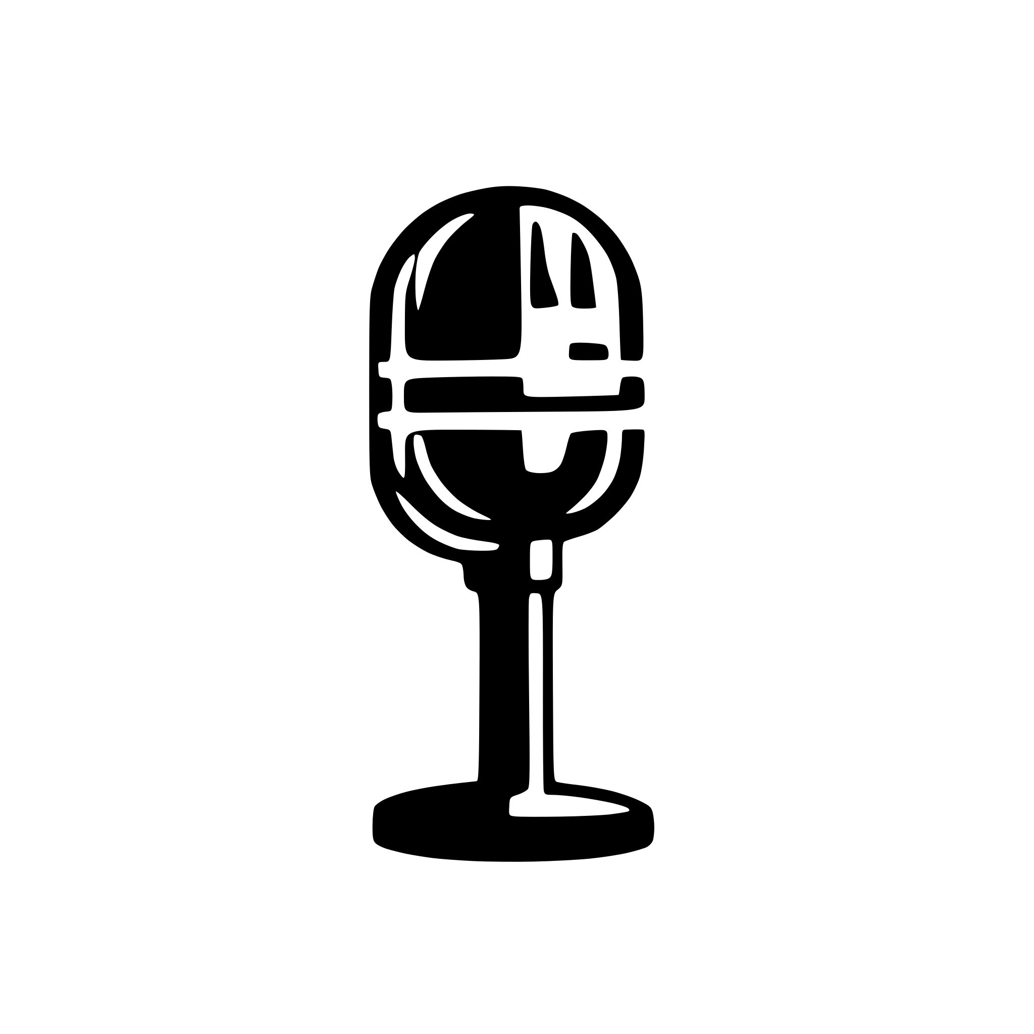 AI-generated SVG of a microphone