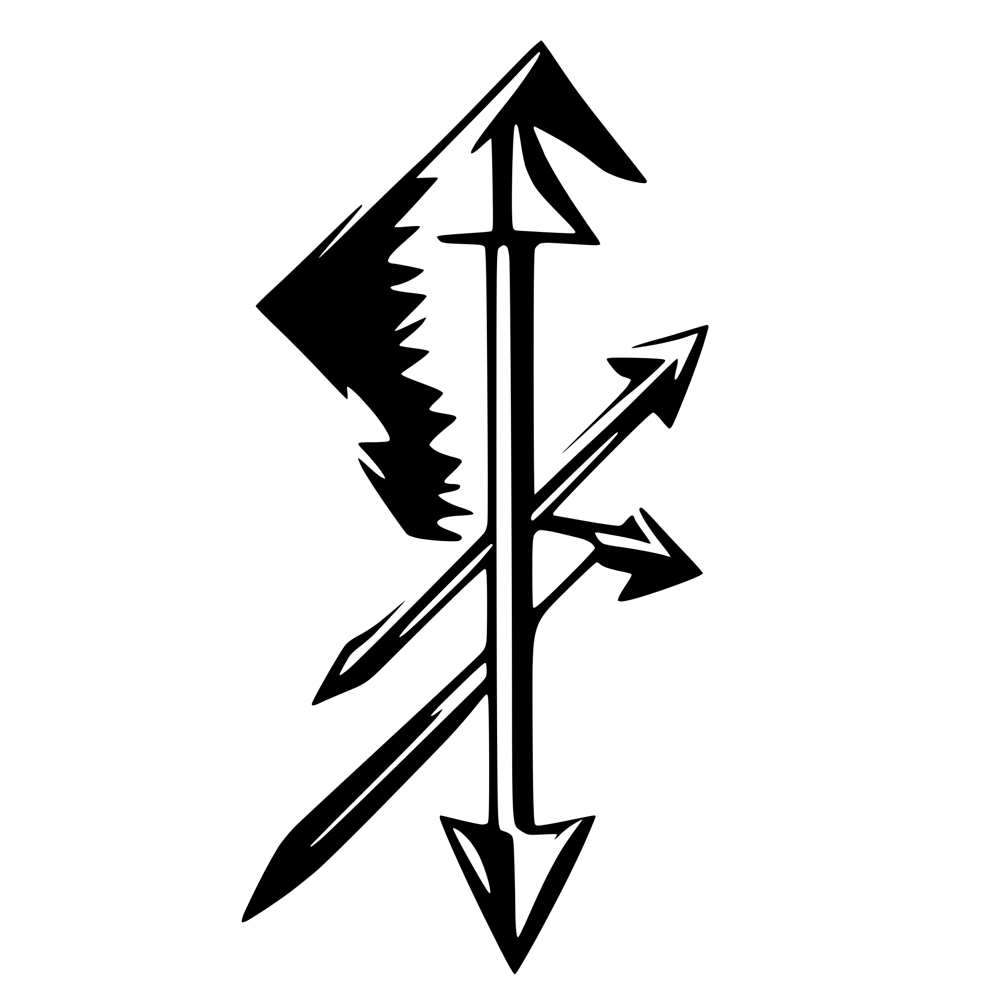 AI-generated SVG of 'arrow haed'