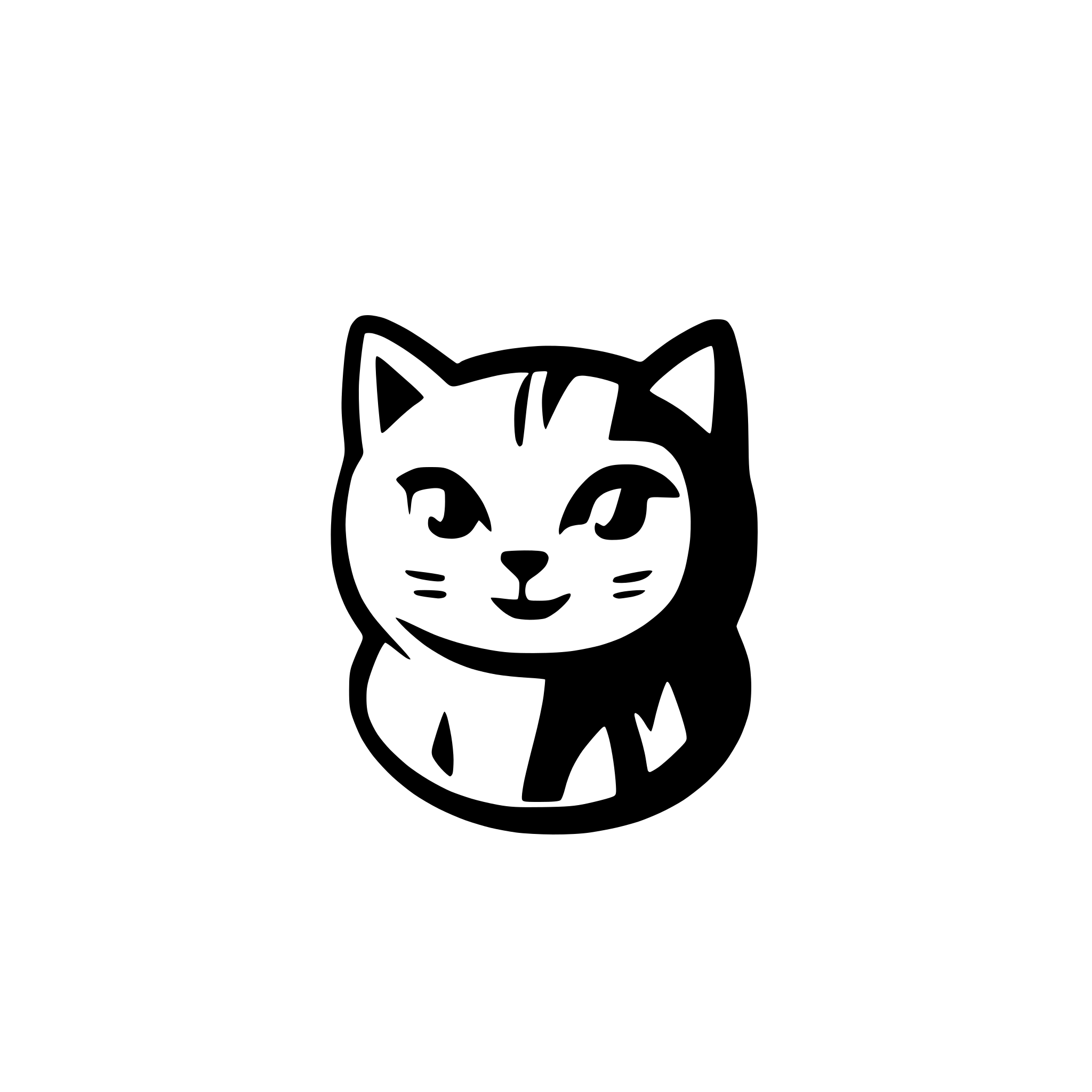 AI-generated SVG of a Cat
