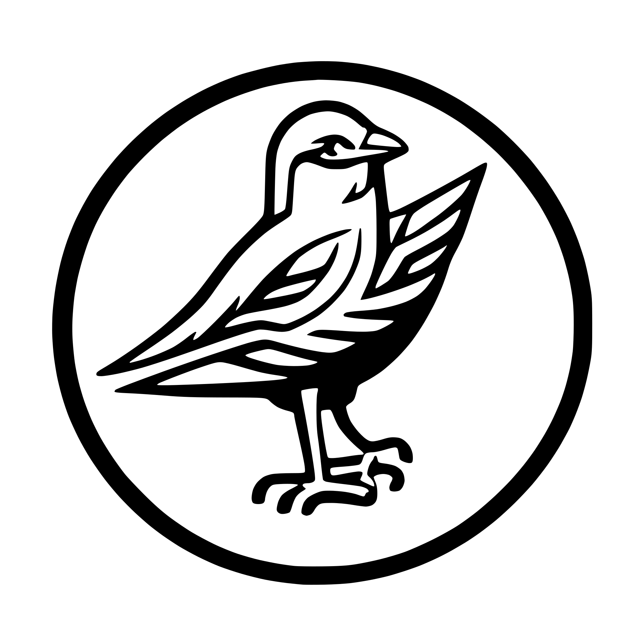 AI-generated SVG of a swift bird news logo