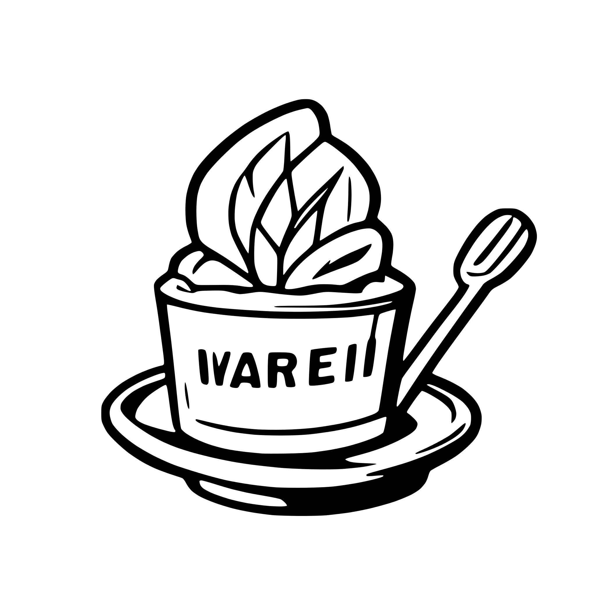 AI-generated SVG of a bakery logo